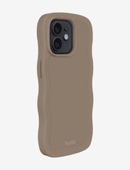 Holdit - Wavy Case iPhone 12/12 Pro - puhelimen kuoret - mocha brown - 1