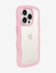 Holdit - Wavy Case iPhone 15 Pro - alhaisimmat hinnat - pink/transparent - 2