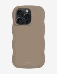 Holdit - Wavy Case iPhone 15 Pro - mobildeksel - mocha brown - 0