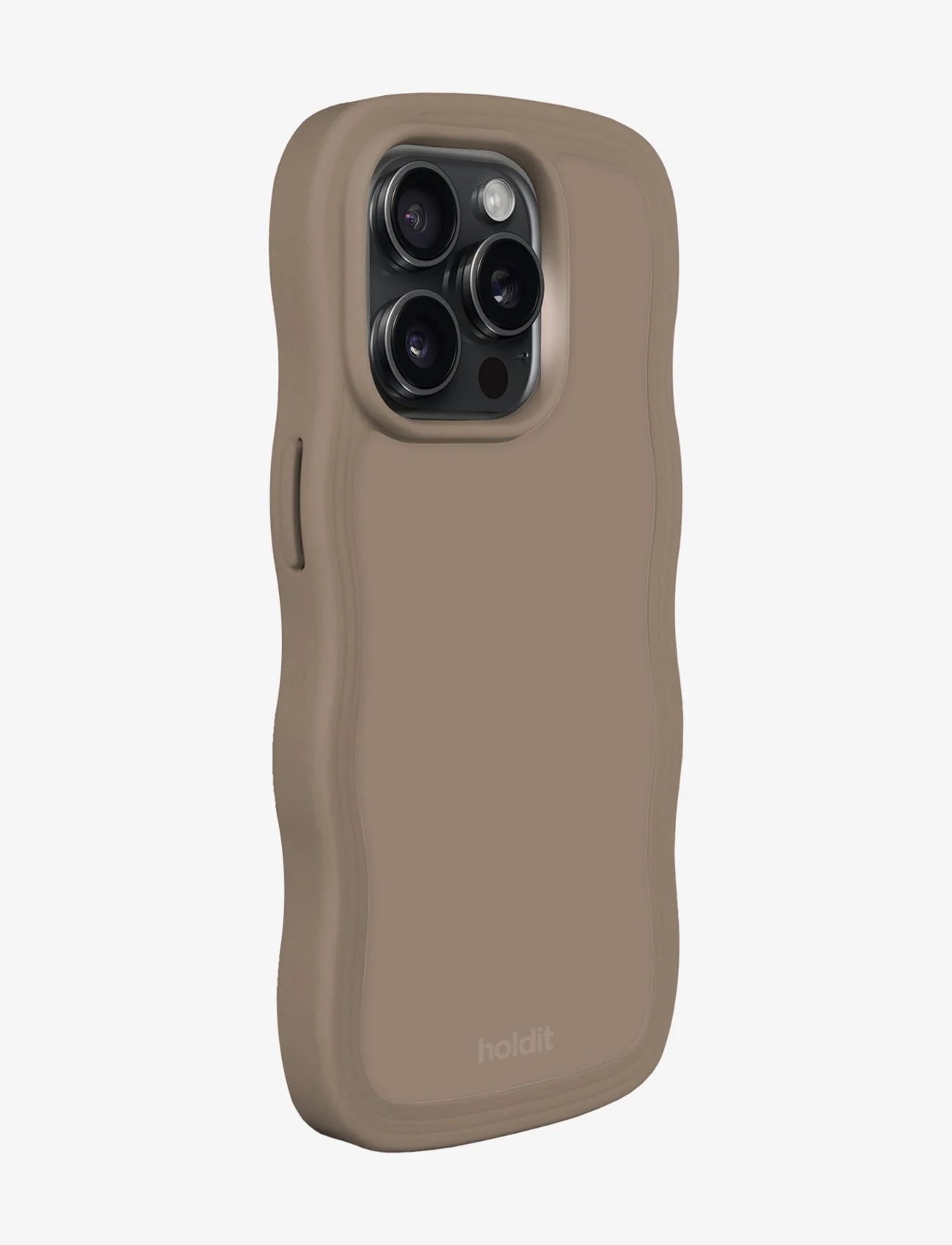 Holdit - Wavy Case iPhone 15 Pro - de laveste prisene - mocha brown - 1