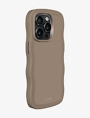 Holdit - Wavy Case iPhone 15 Pro - laveste priser - mocha brown - 1