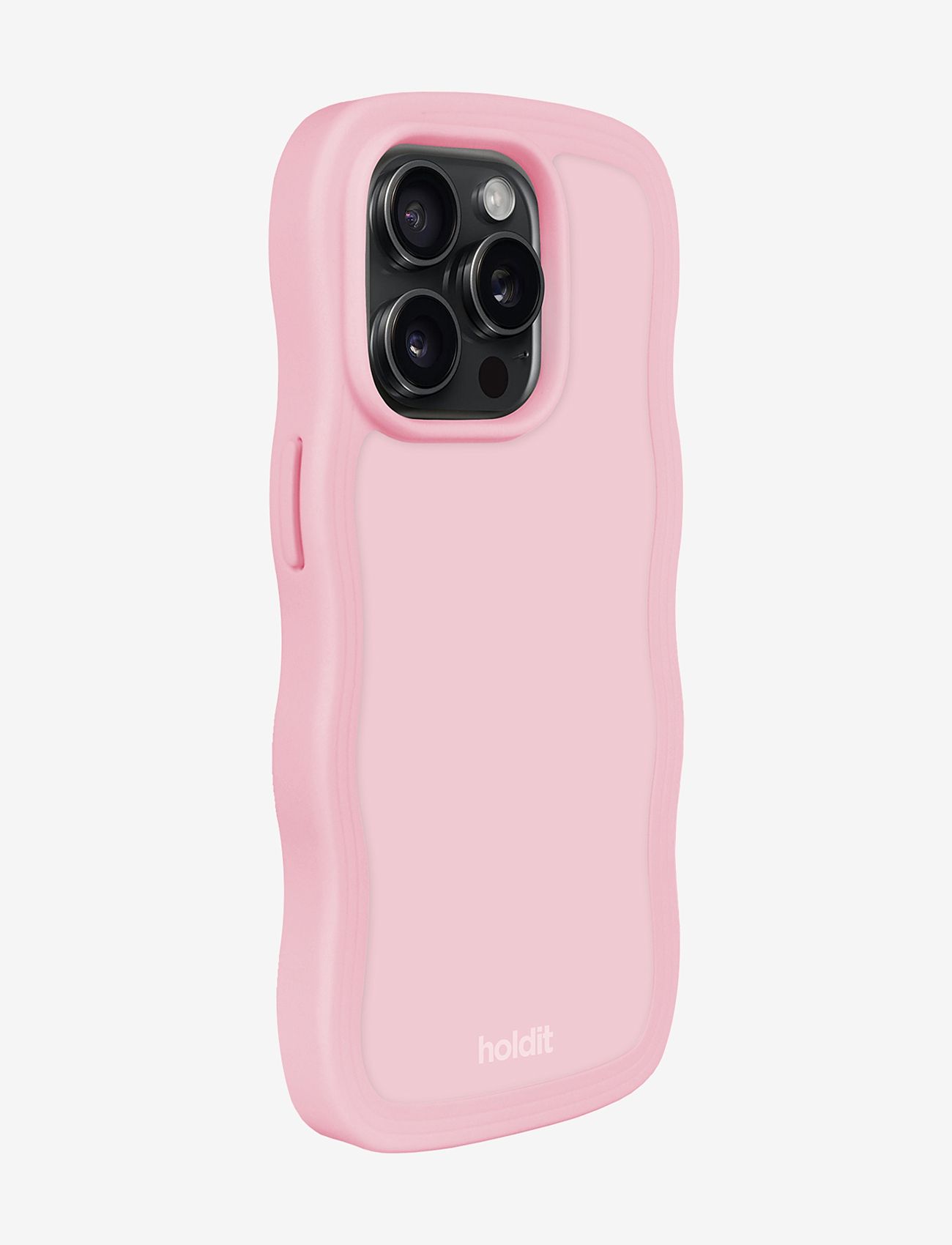 Holdit - Wavy Case iPhone 15 Pro - lowest prices - pink - 1