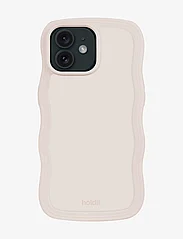 Holdit - Wavy Case iPhone 12/12 Pro - mobildeksel - light beige - 0