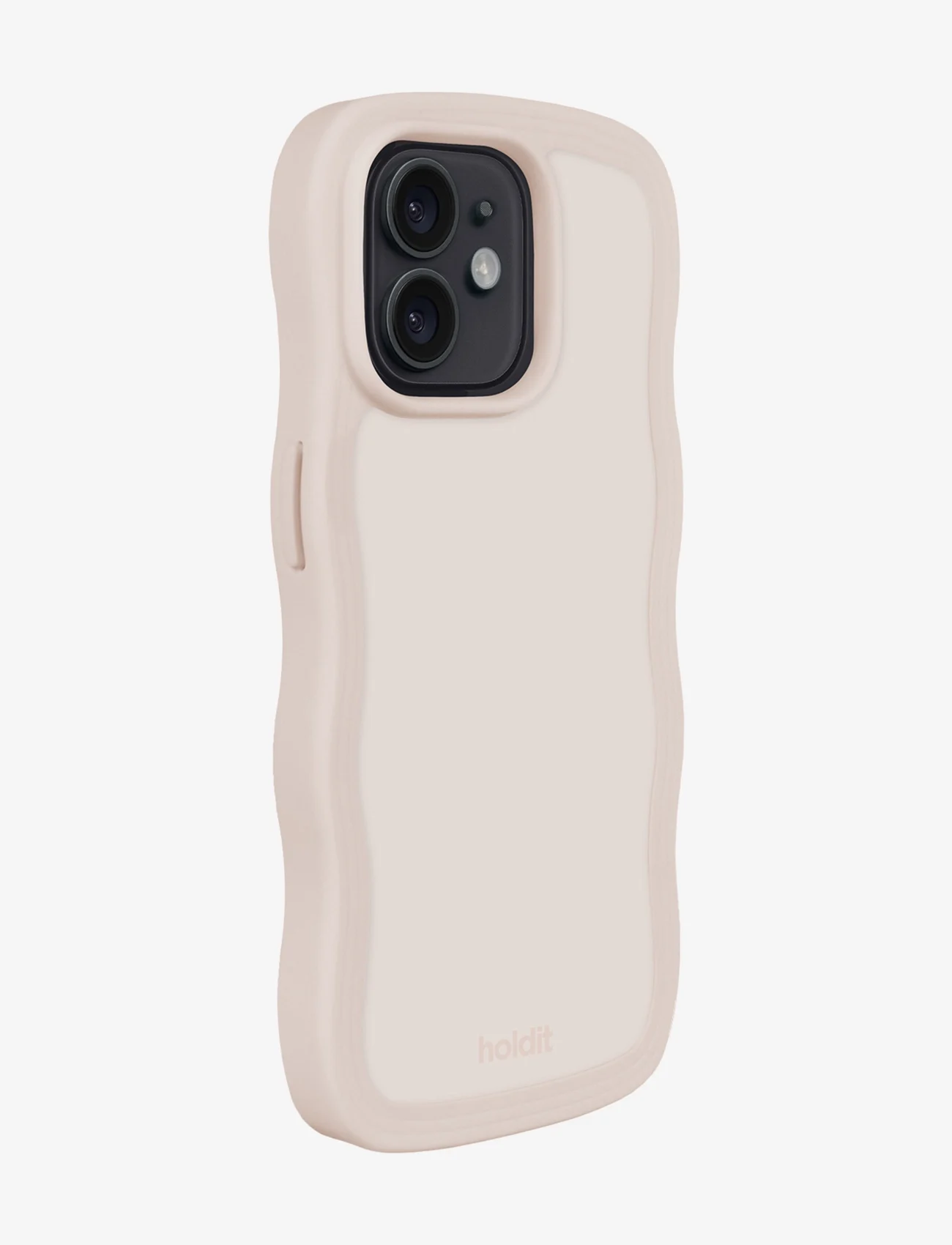 Holdit - Wavy Case iPhone 12/12 Pro - mobilcovers - light beige - 1