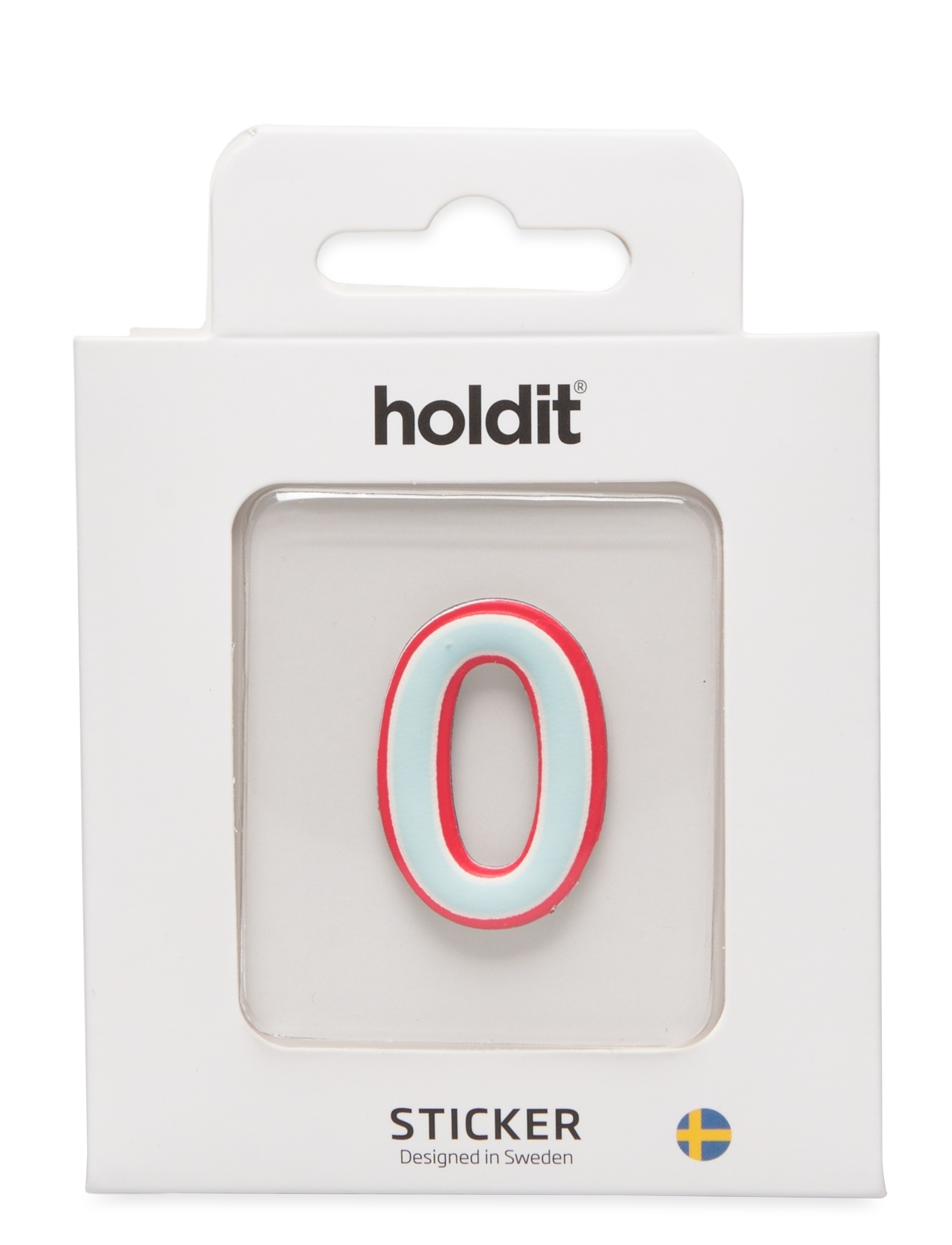 Holdit Sticker Number, Mænd, Nummer Klistermærke, Hvid, Str: ONE SIZE