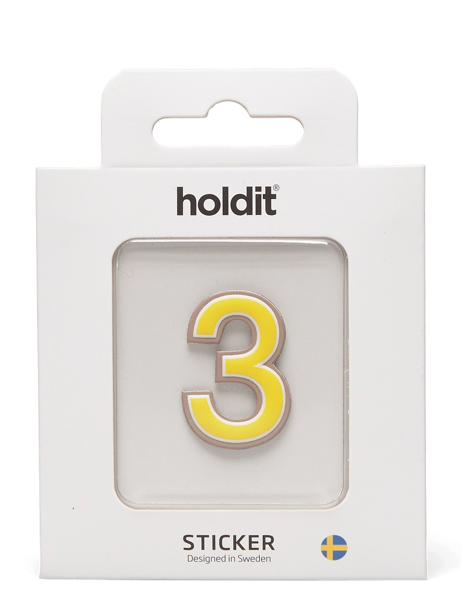 Holdit - Sticker Number - phone stickers - 3 - 0