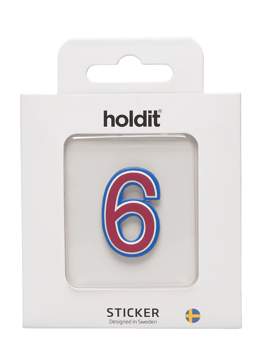 Holdit - Sticker Number - phone stickers - 6 - 0
