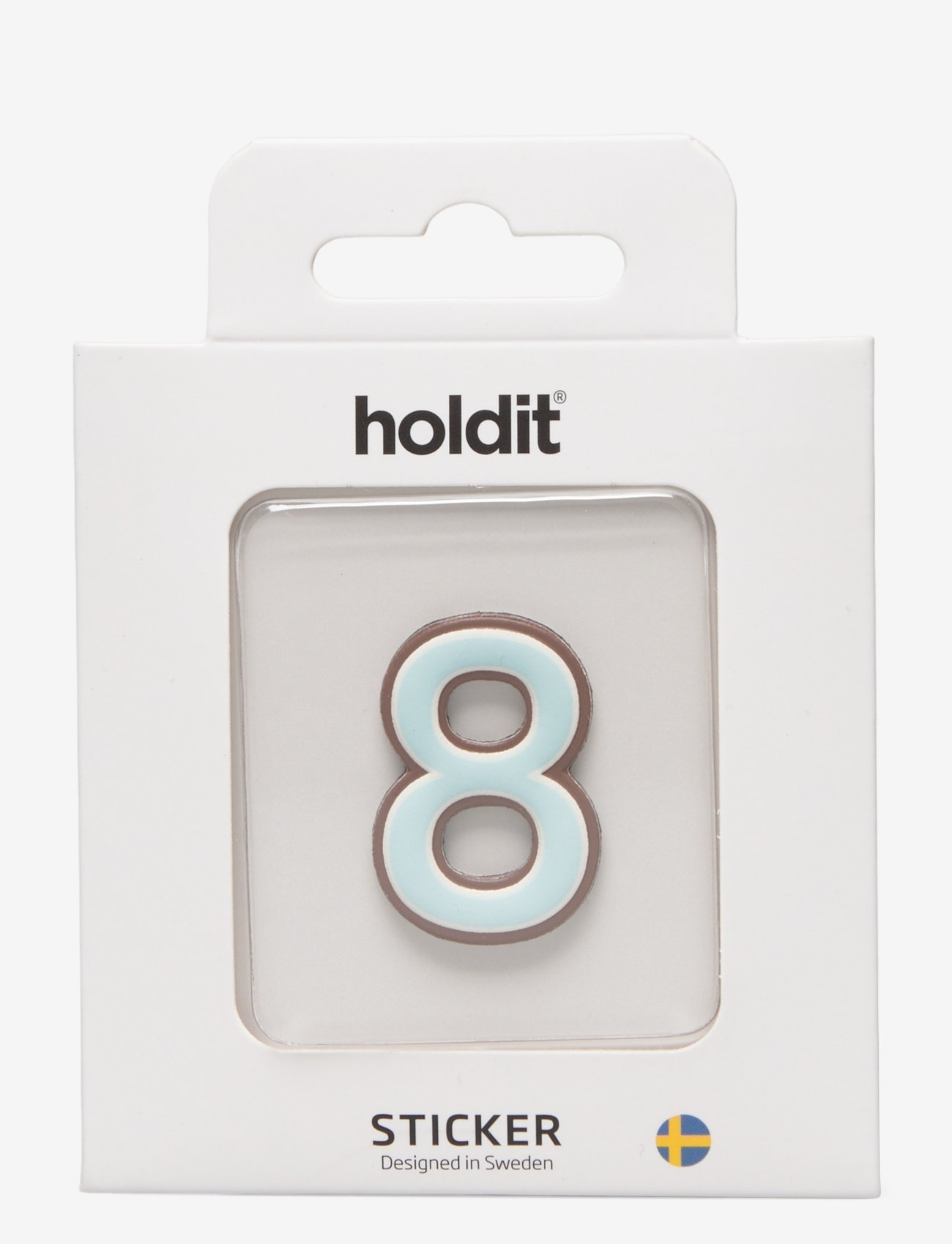 Holdit - Sticker Number - mobil stickers - 8 - 0