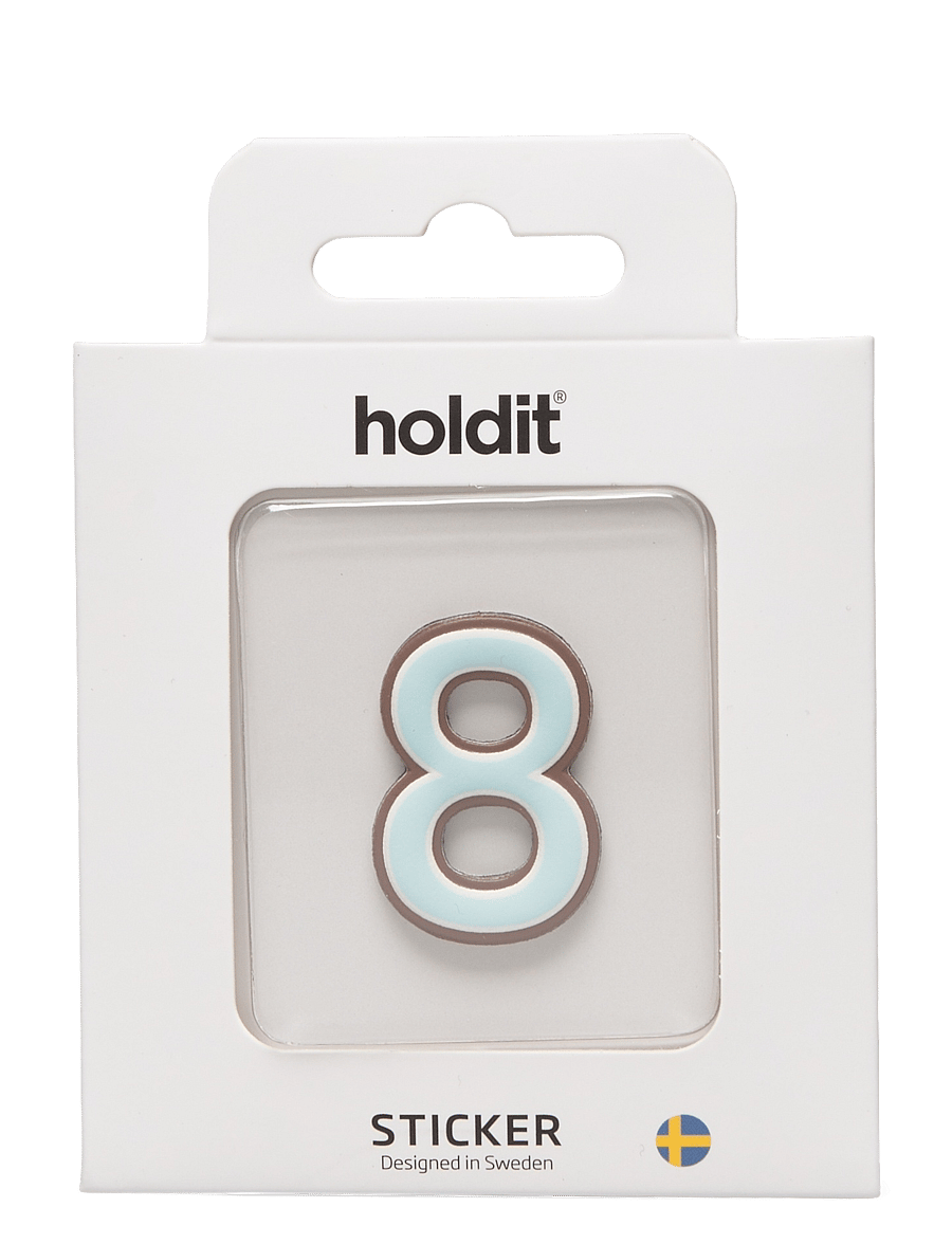 Holdit - Sticker Number - mobil stickers - 8 - 0