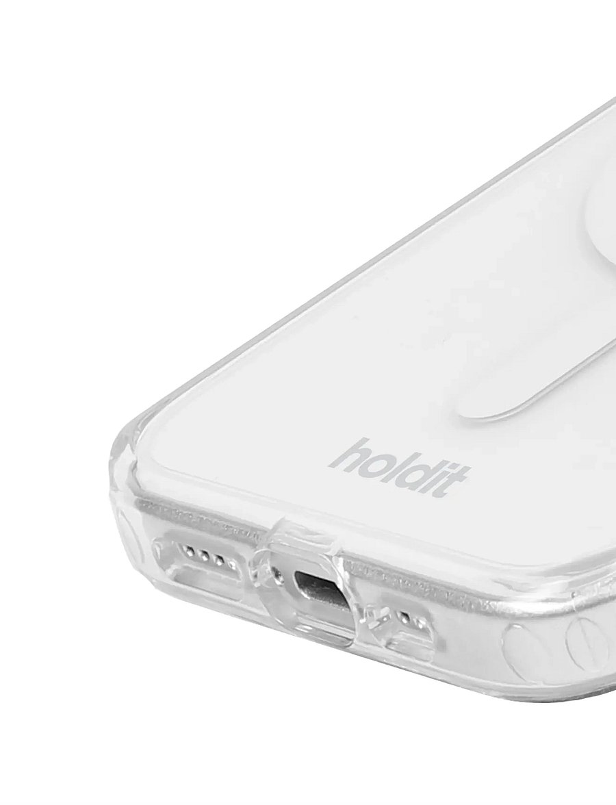 Holdit - Transparent Case Magsafe Cpt. IPH 15/14/13 - telefonide ümbrised - white/transparent - 2