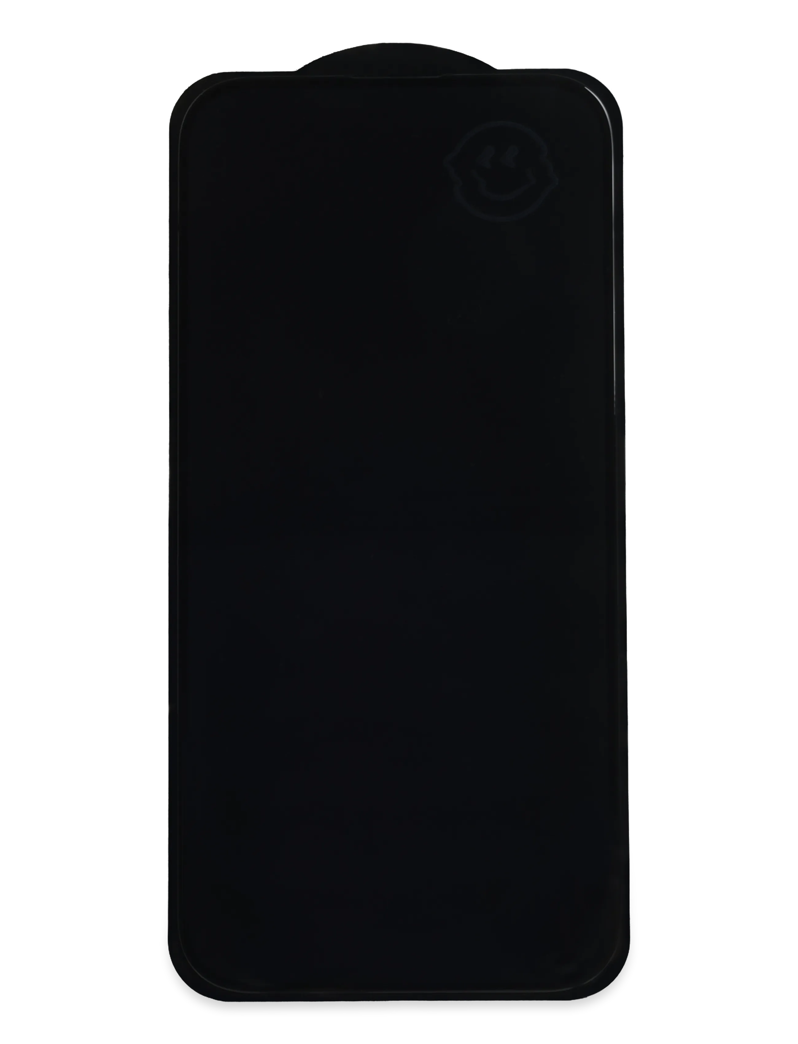 Holdit Screen Protector iPhone - Schutzfolie - SMILEY PRINT / black
