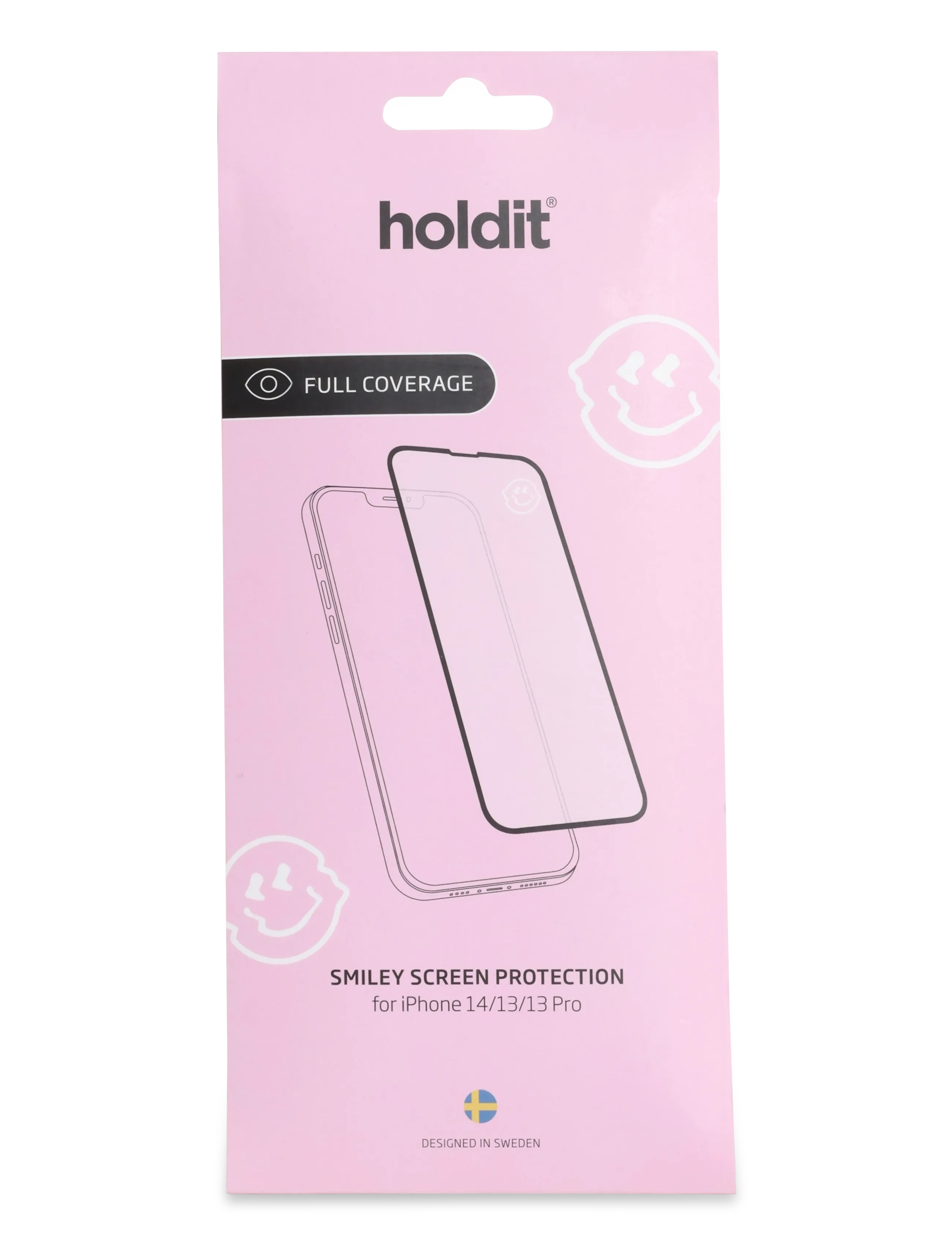 Holdit - Screen Protector iPhone - smiley print - 1