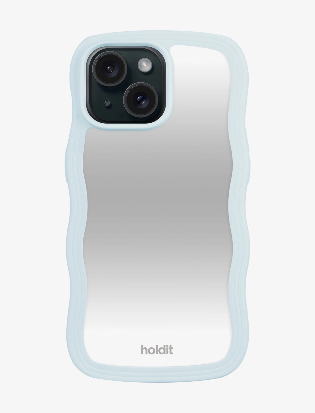 HOLDIT Wavy Case Iphone Mineral Blau/Mirror Blau - IPHONE 15-14/13 - Damen