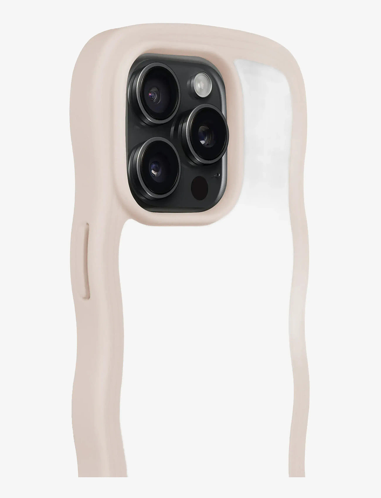 Holdit - Wavy Case iPhone Light Beige/Mirror - laveste priser - light beige/mirror - 3