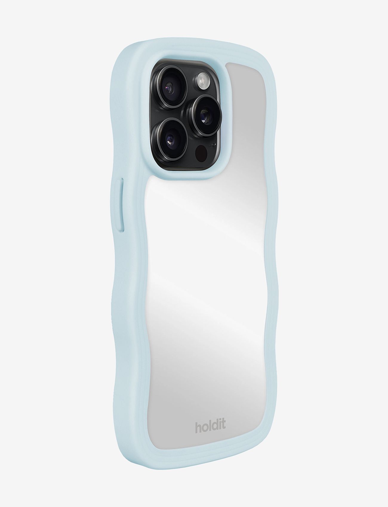 Holdit - Wavy Case iPhone Mineral Blue/Mirror - laveste priser - mineral blue/mirror - 2