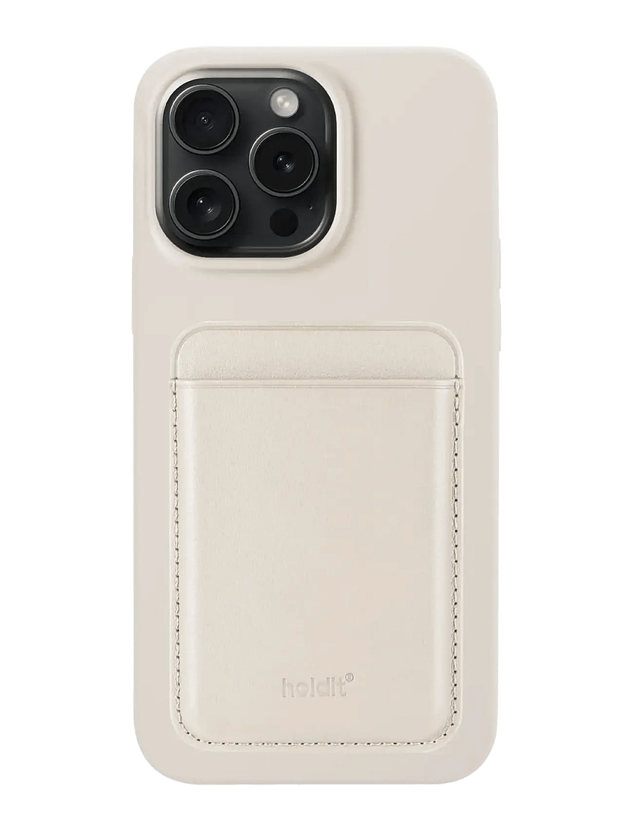 Holdit - Card Holder, MagSafe Cpt. - telefonide hoidjad ja ripatsid - light beige - 2