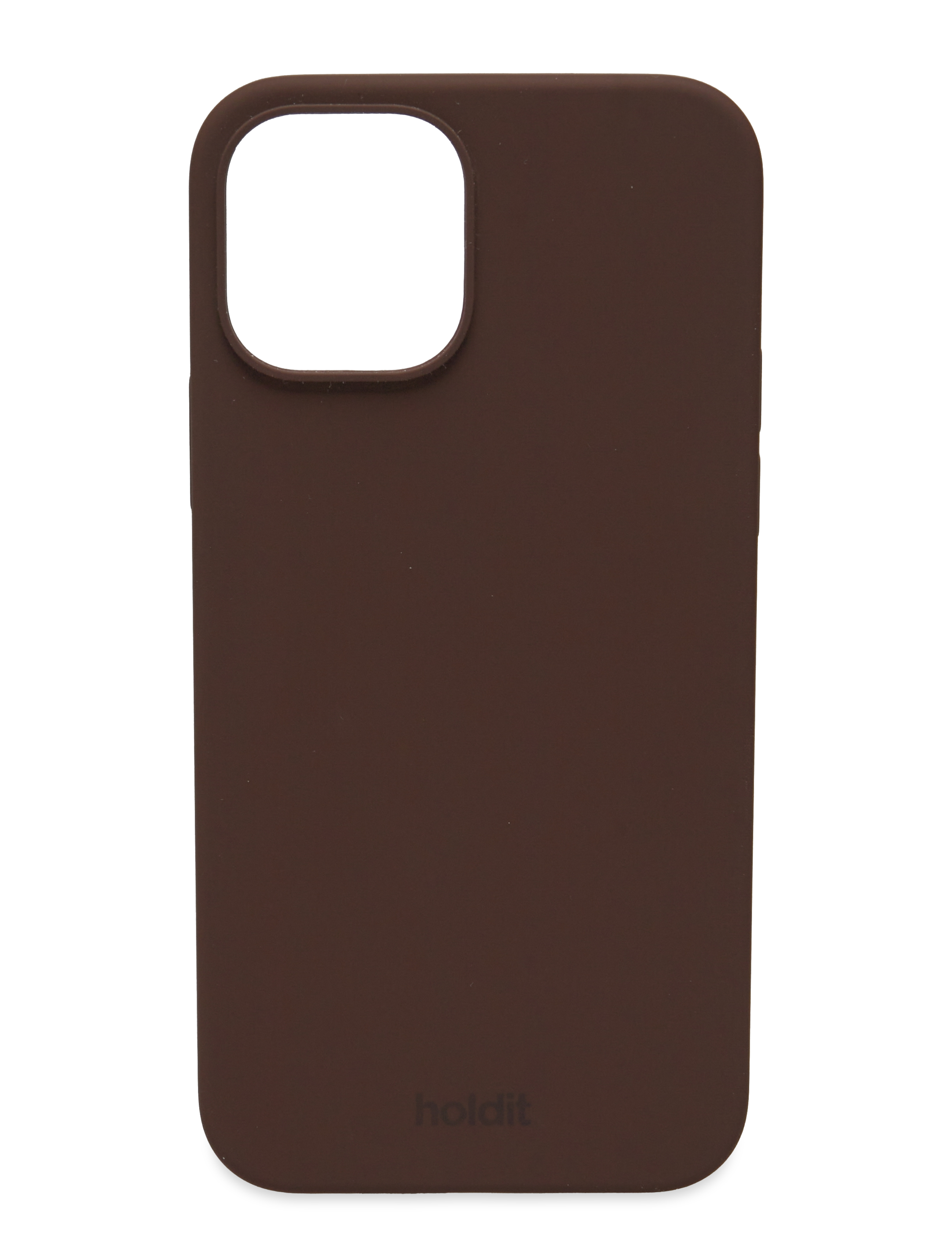 Holdit Silicone Case iPhone 12/12 Pro - Accessoires - CHOCOLATE / brown