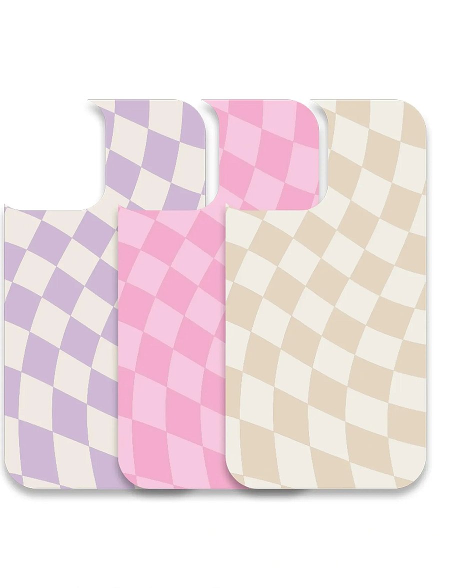 Holdit - Print Pack Checkered - mobilstickers - checkered - 1