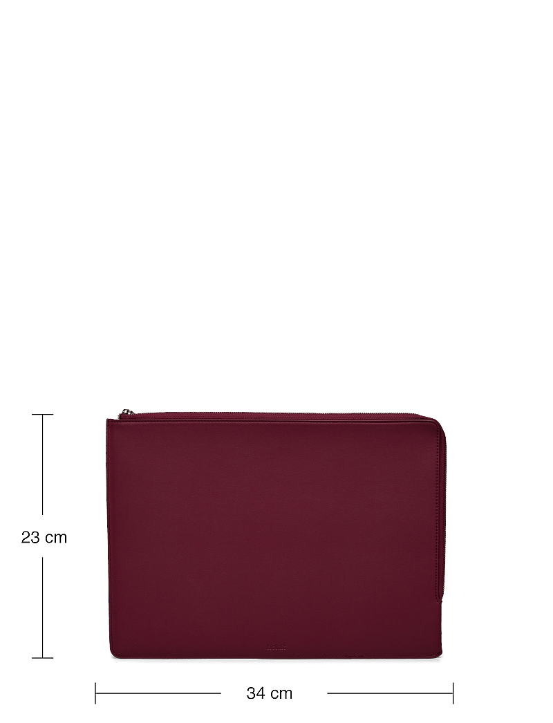 Holdit - Laptop Case 14" - fodral surfplatta - red velvet - 4