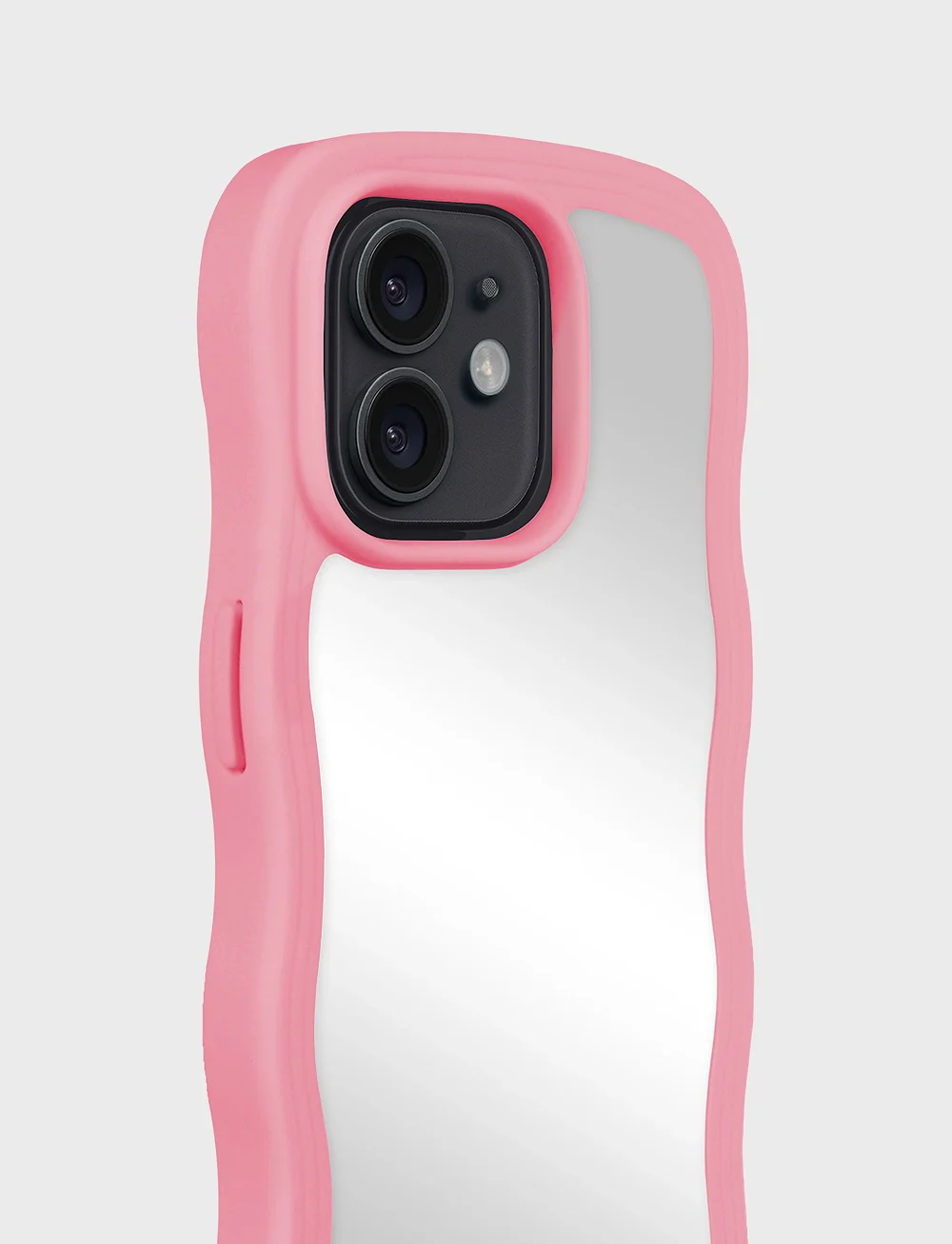 Holdit - Wavy Case Rogue Pink/Mirror - handycover - rouge pink/mirror - 0