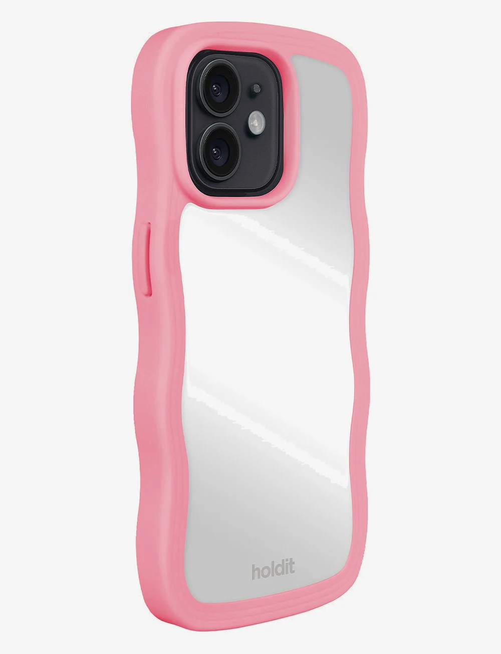 Holdit - Wavy Case Rogue Pink/Mirror - handycover - rouge pink/mirror - 2