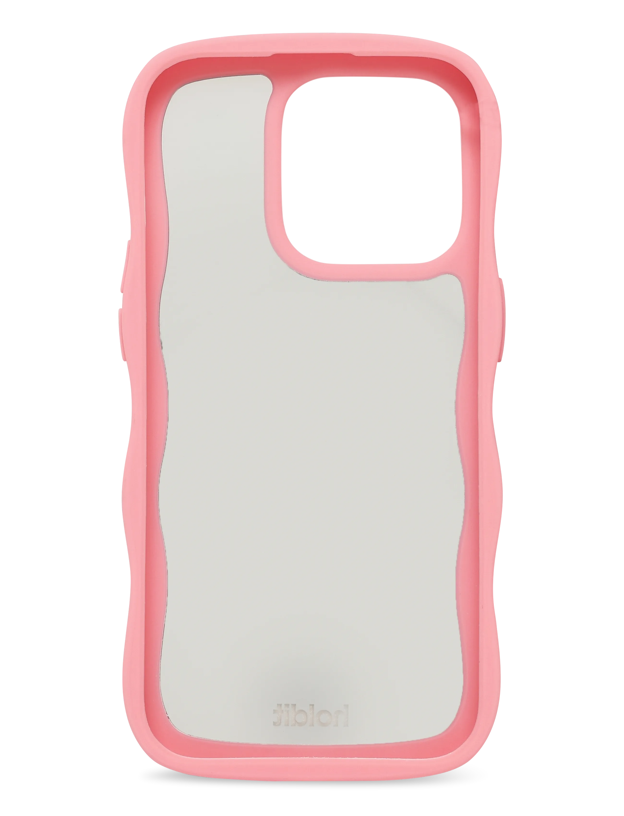 Holdit - Wavy Case iPhone Rogue Pink/Mirror - laveste priser - rouge pink/mirror - 1