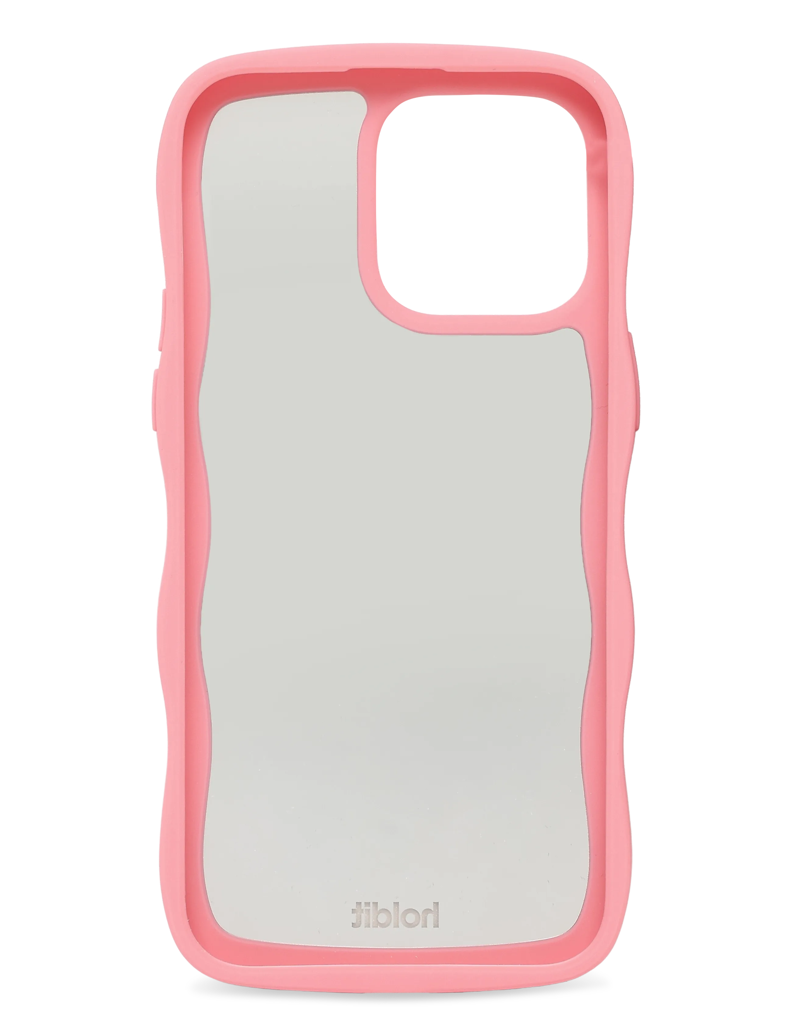 Holdit - Wavy Case iPhone Rogue Pink/Mirror - laveste priser - rouge pink/mirror - 1