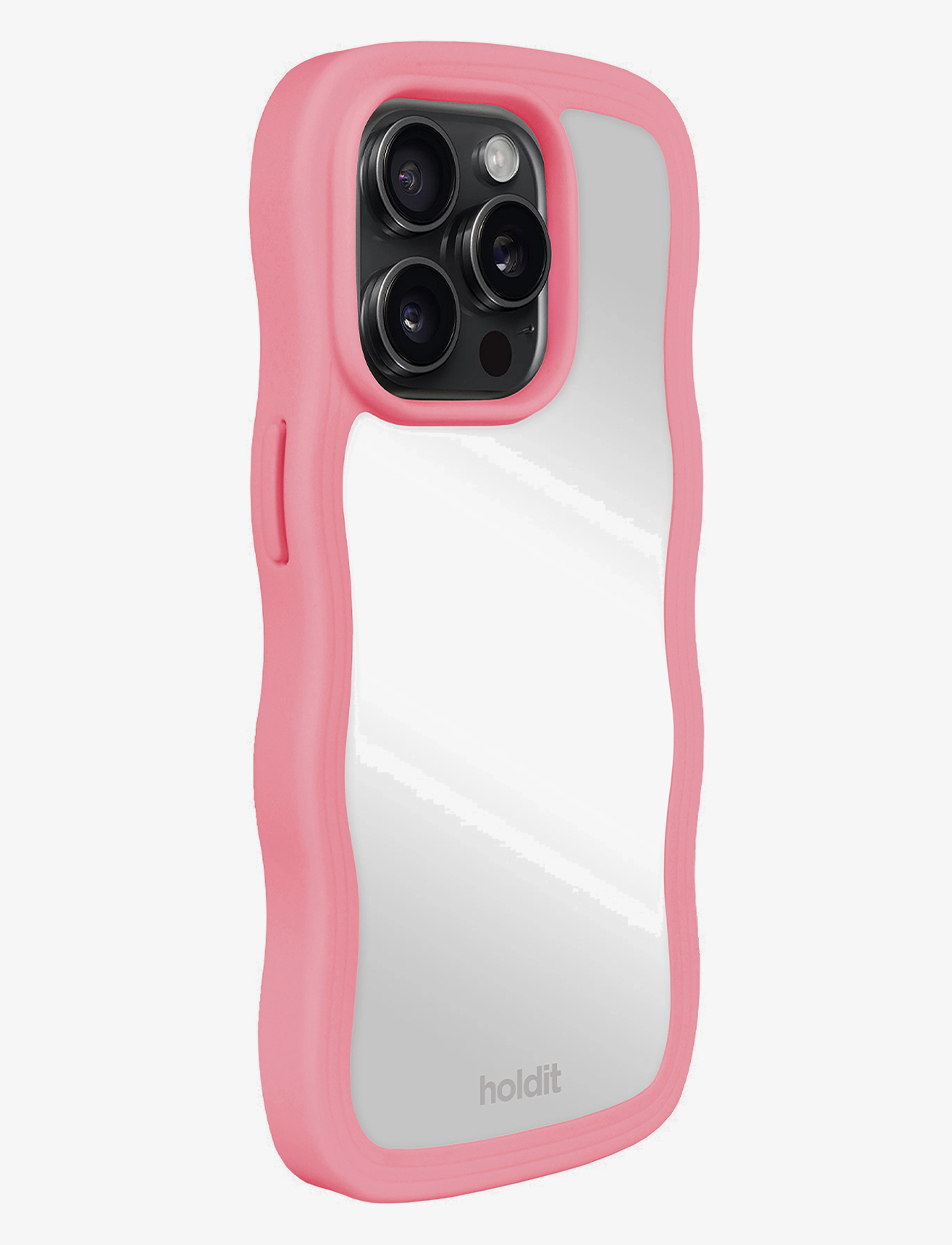 Holdit - Wavy Case iPhone Rogue Pink/Mirror - madalaimad hinnad - rouge pink/mirror - 1