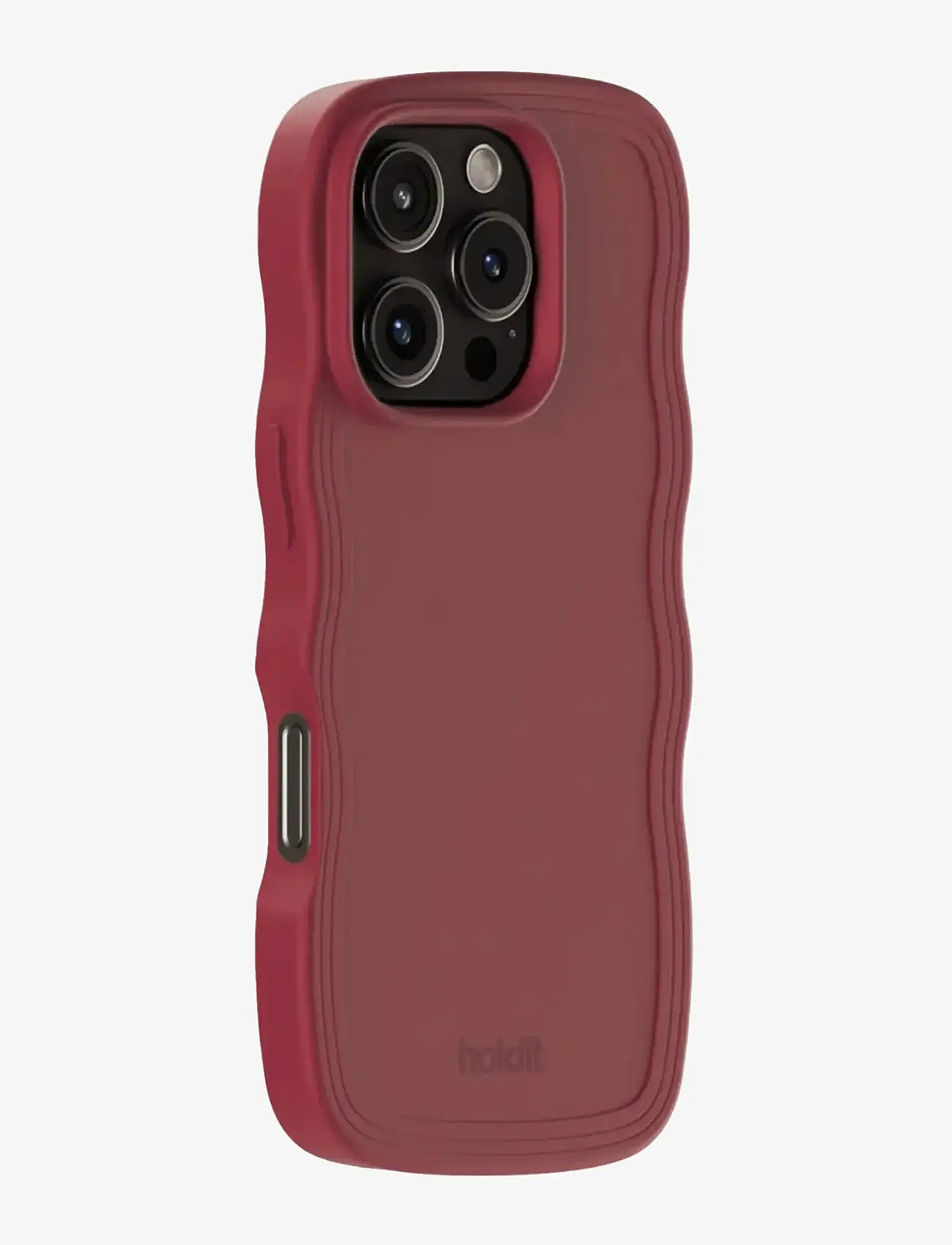Holdit - Wavy Case Red Velvet - mobilskal - red velvet - 1