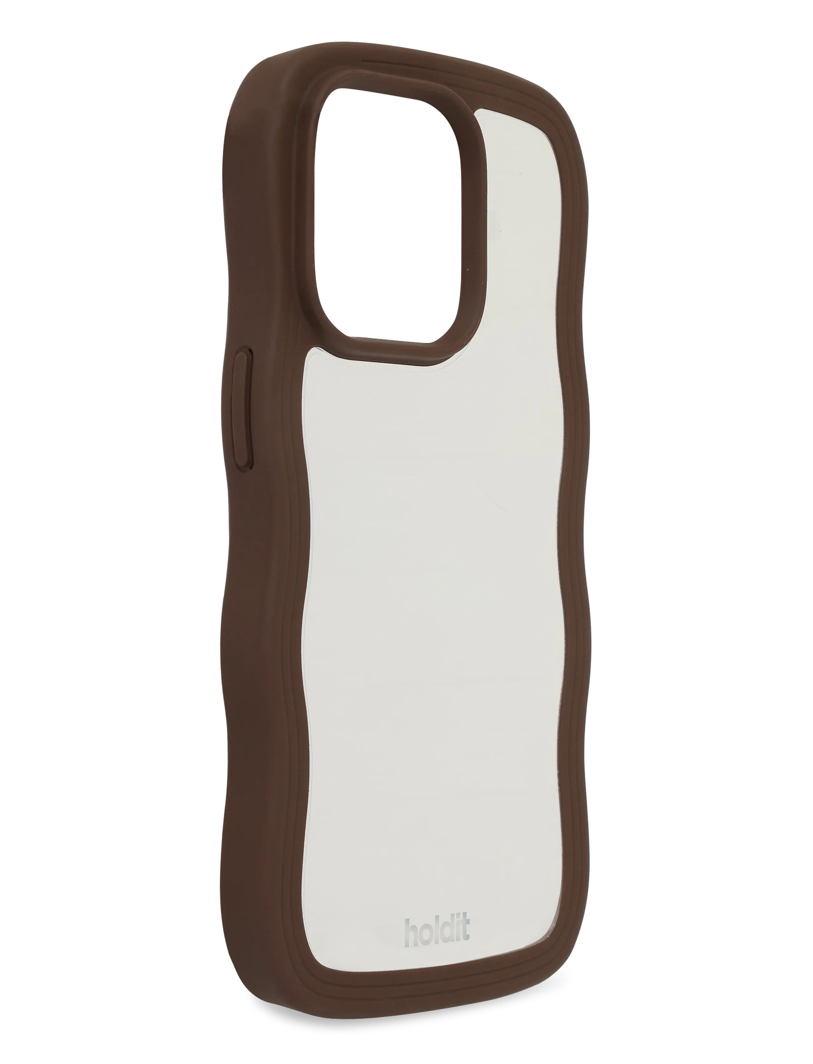 Holdit - Wavy Case iPhone Chocolate/Mirror - laveste priser - chocolate/mirror - 2