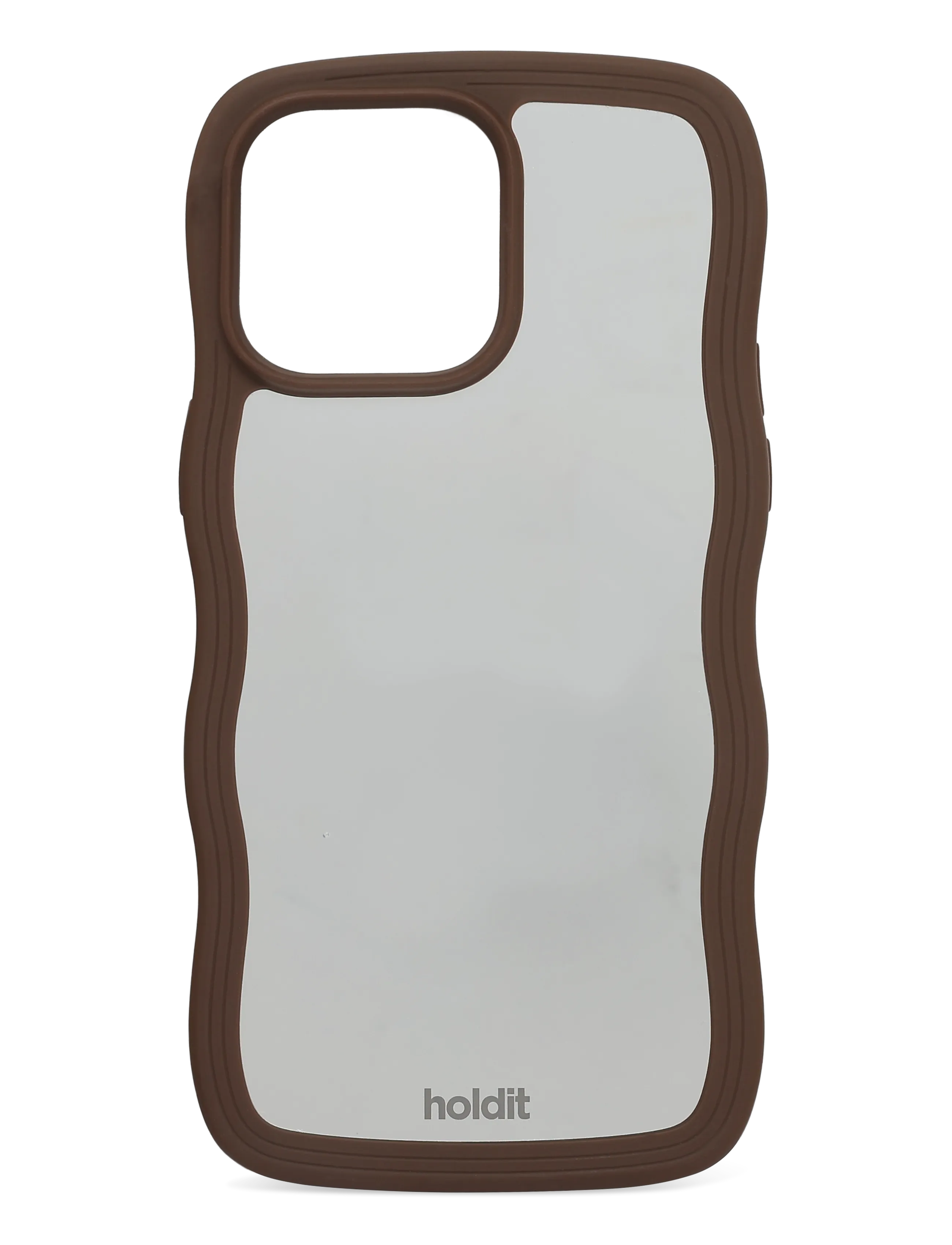 HOLDIT Wavy Case Iphone Chocolate/Mirror Braun - IPHONE 14PRO MAX - Damen