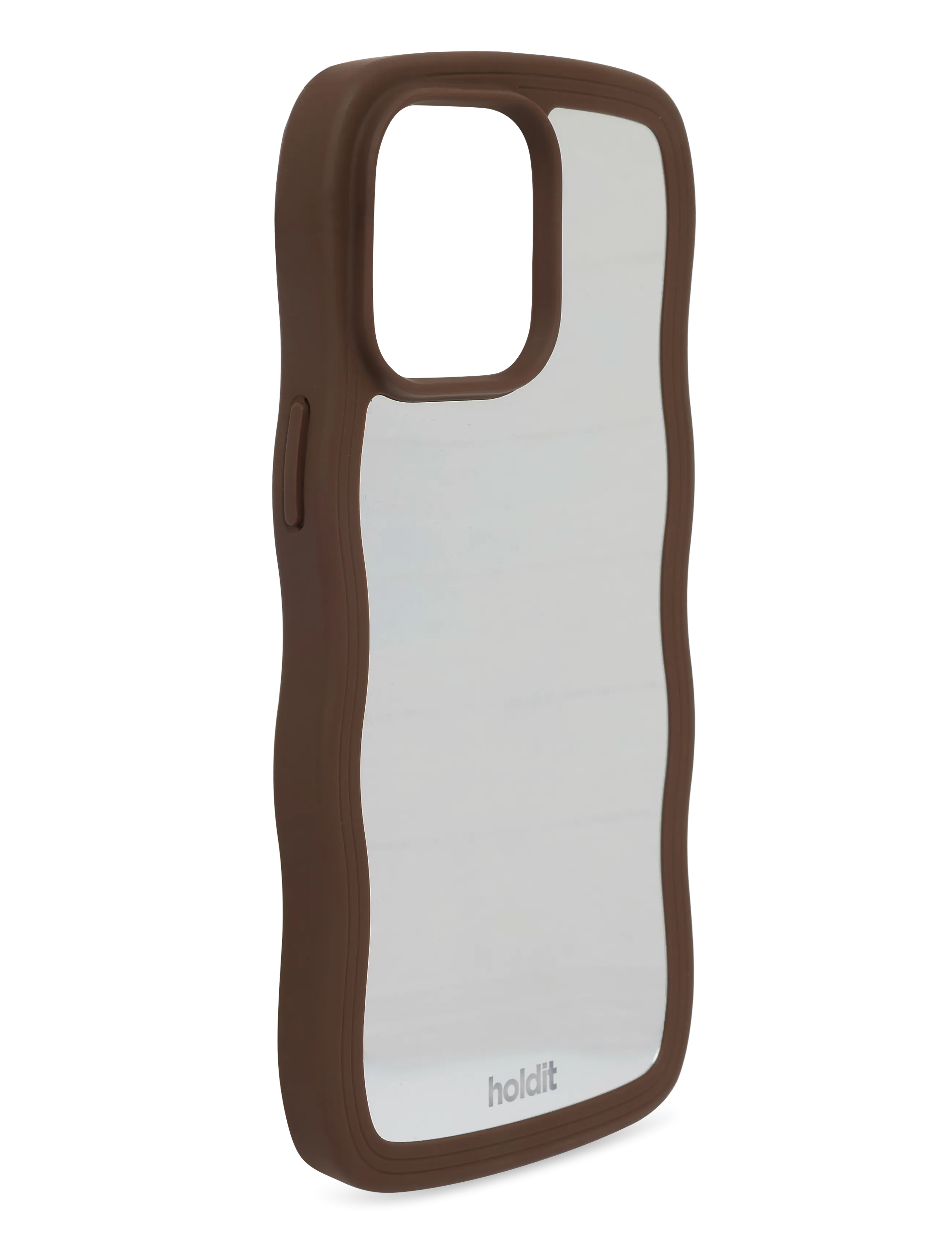 Holdit - Wavy Case iPhone Chocolate/Mirror - die niedrigsten preise - chocolate/mirror - 2