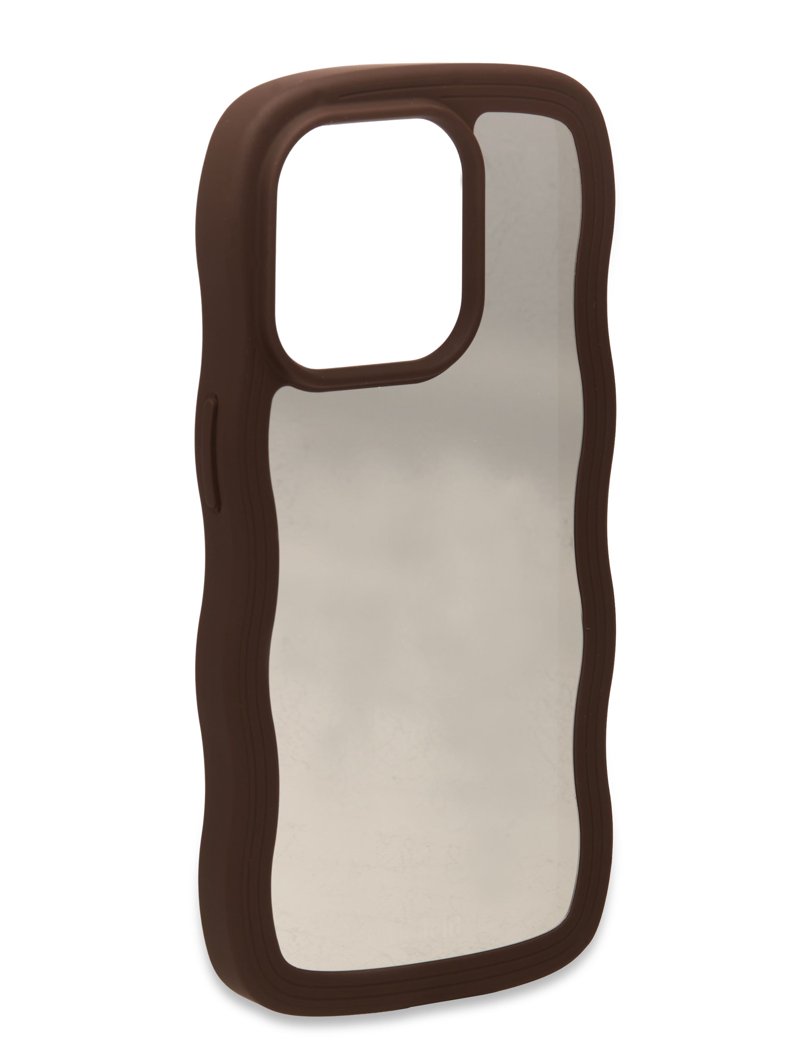 Holdit - Wavy Case iPhone Chocolate/Mirror - alhaisimmat hinnat - chocolate/mirror - 2