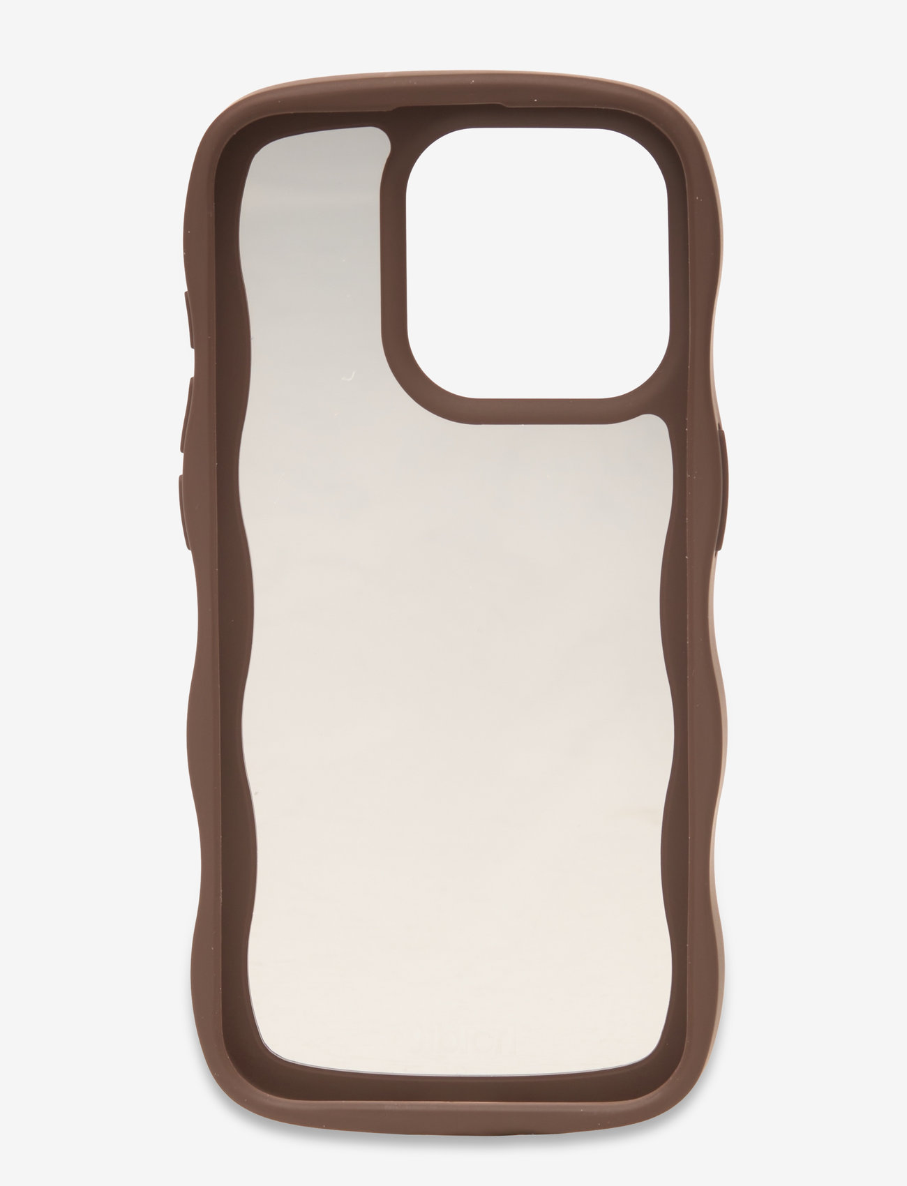 Holdit - Wavy Case iPhone Chocolate/Mirror - laveste priser - chocolate/mirror - 1