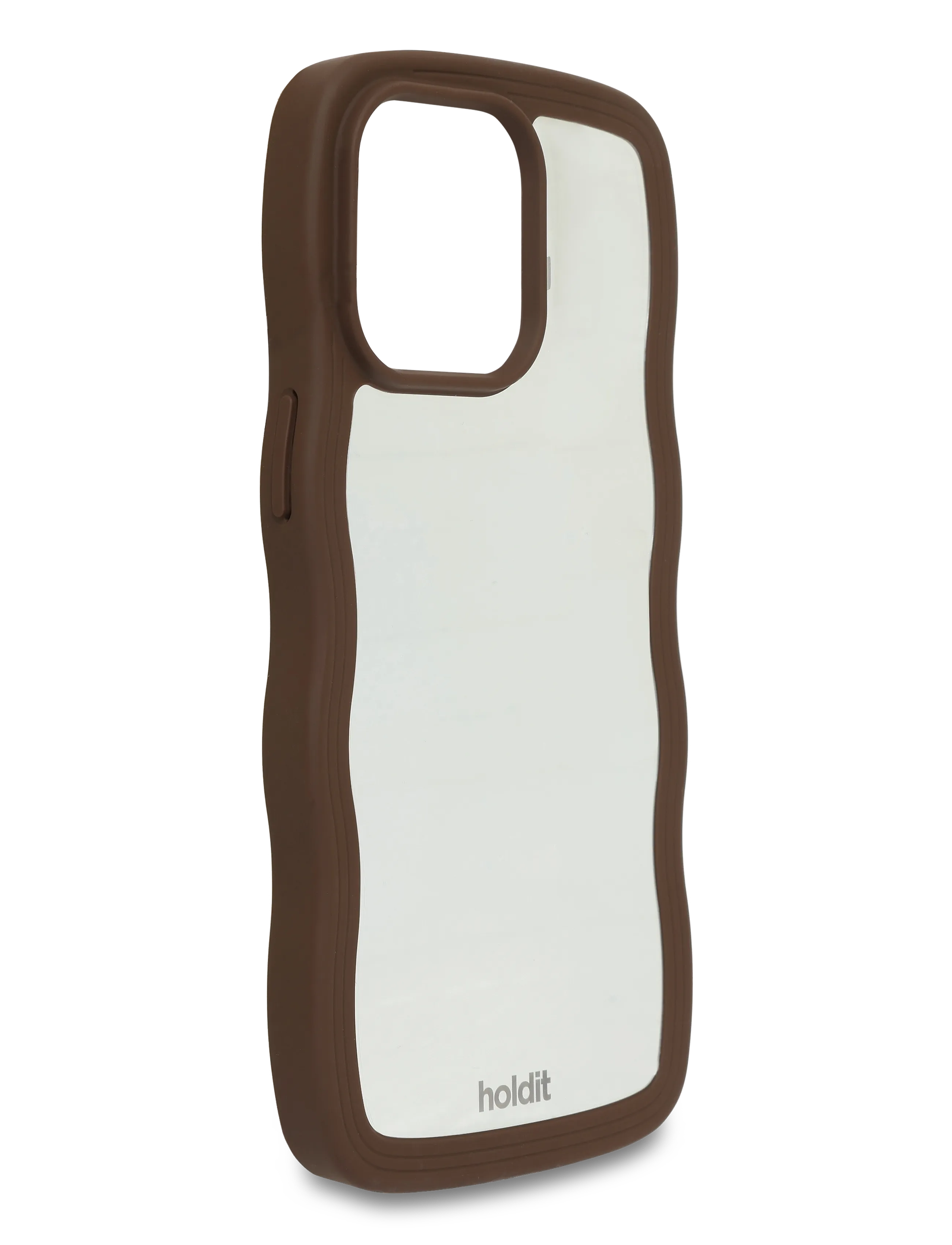 Holdit - Wavy Case iPhone Chocolate/Mirror - laveste priser - chocolate/mirror - 2