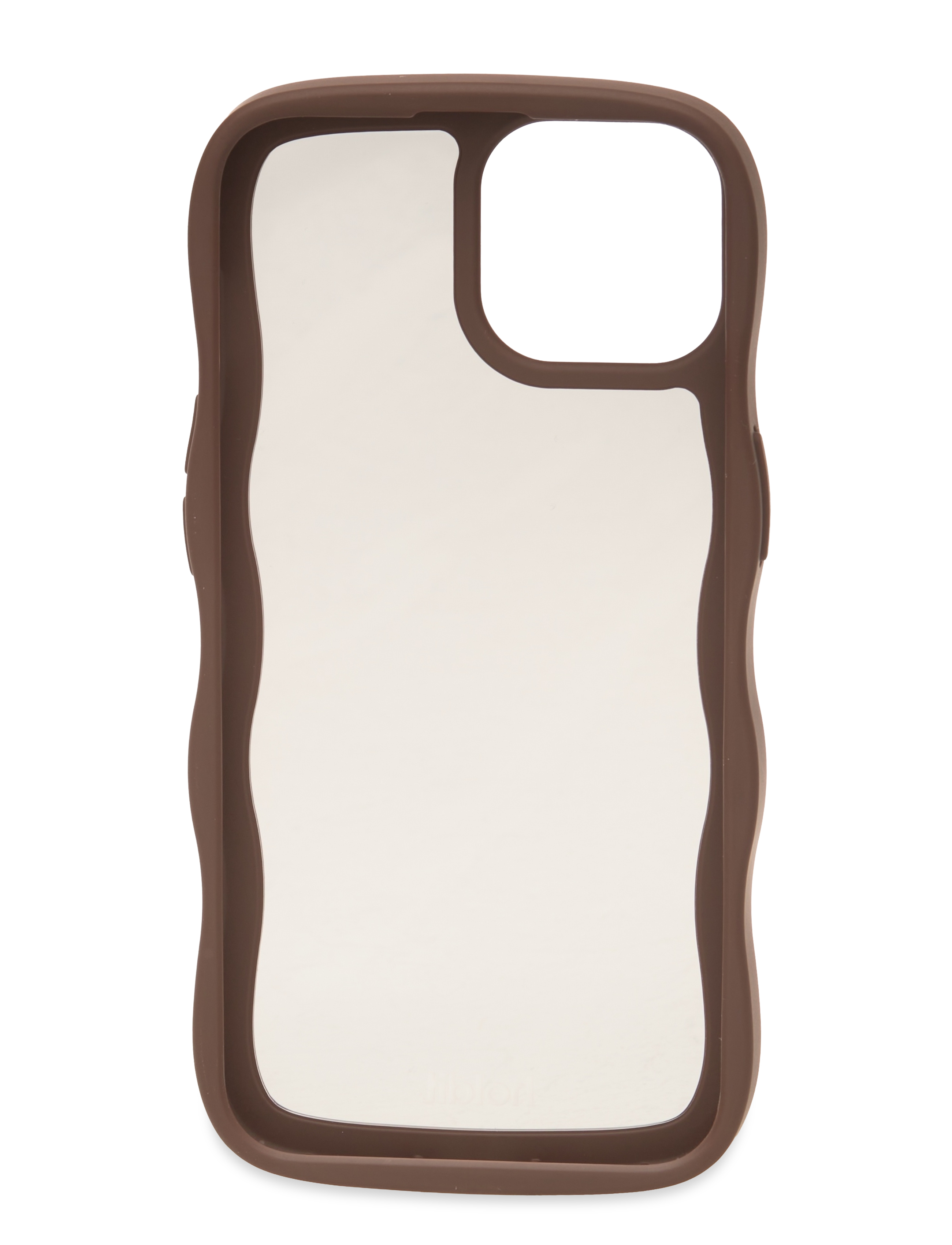 Holdit - Wavy Case iPhone Chocolate/Mirror - lowest prices - chocolate/mirror - 2