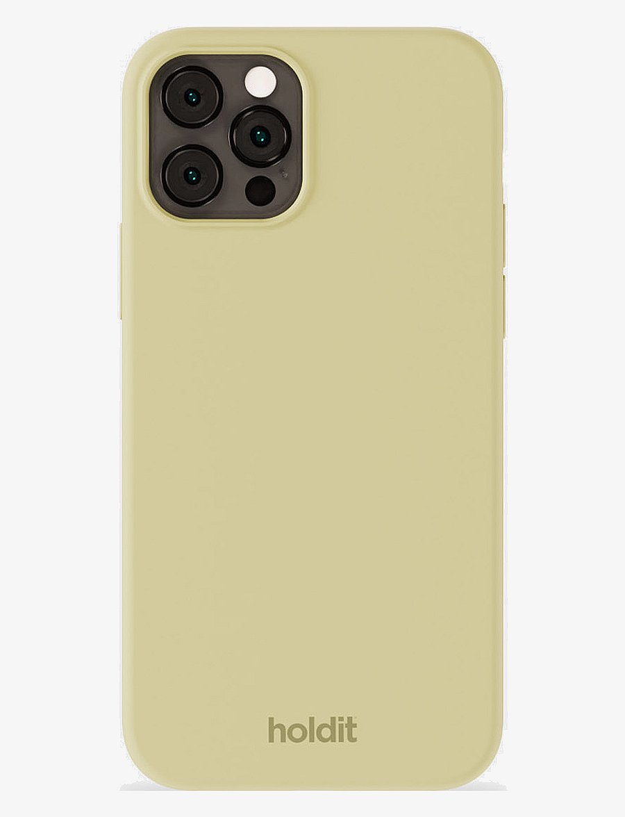 Holdit - Silicone Case iPhone 12/12 Pro - handyhüllen - biscotti - 0