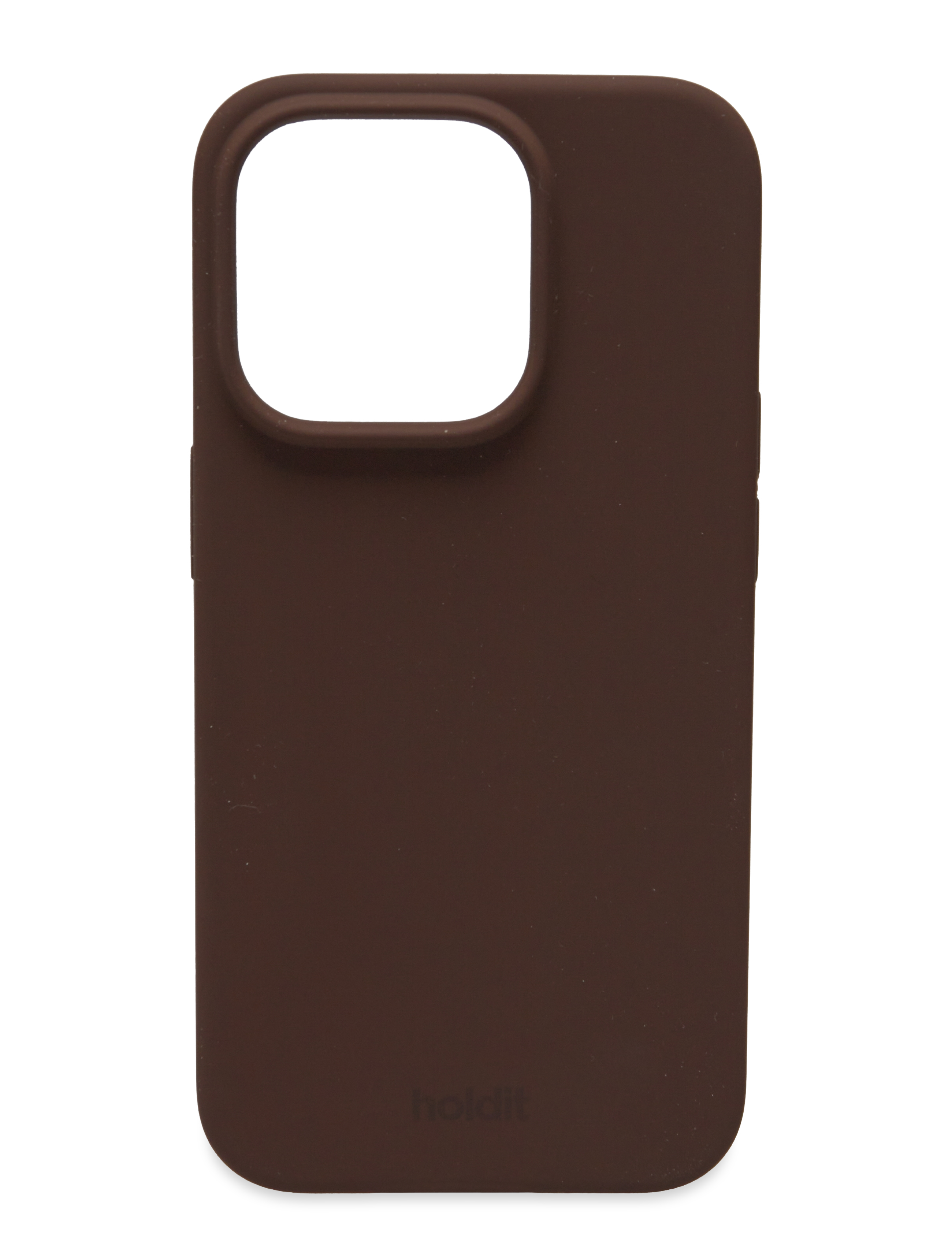 Holdit Silicone Case iPhone 15 Pro - Holdit - CHOCOLATE / brown