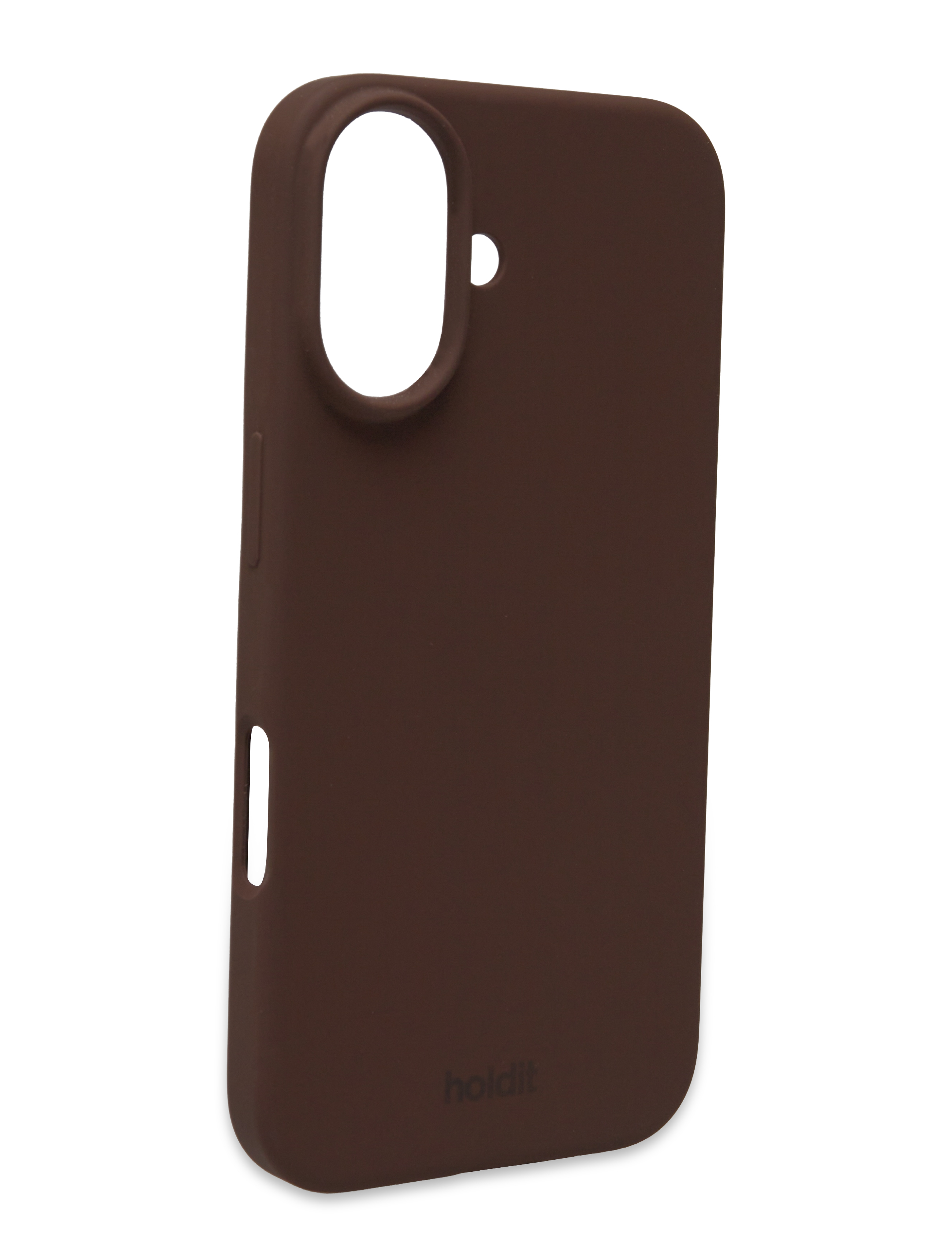 Holdit - Silicone Case iPhone 16 - telefonide ümbrised - chocolate - 1