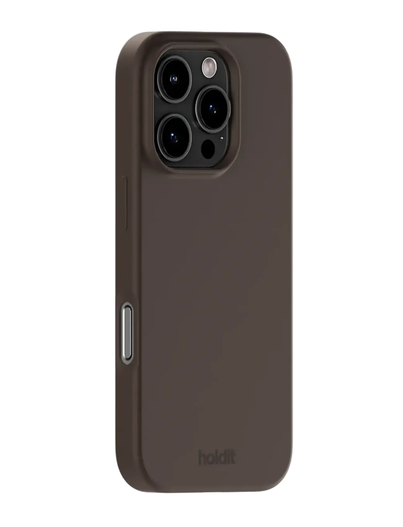 Holdit - Silicone Case iPhone 16 Pro Max - telefonide ümbrised - chocolate - 1