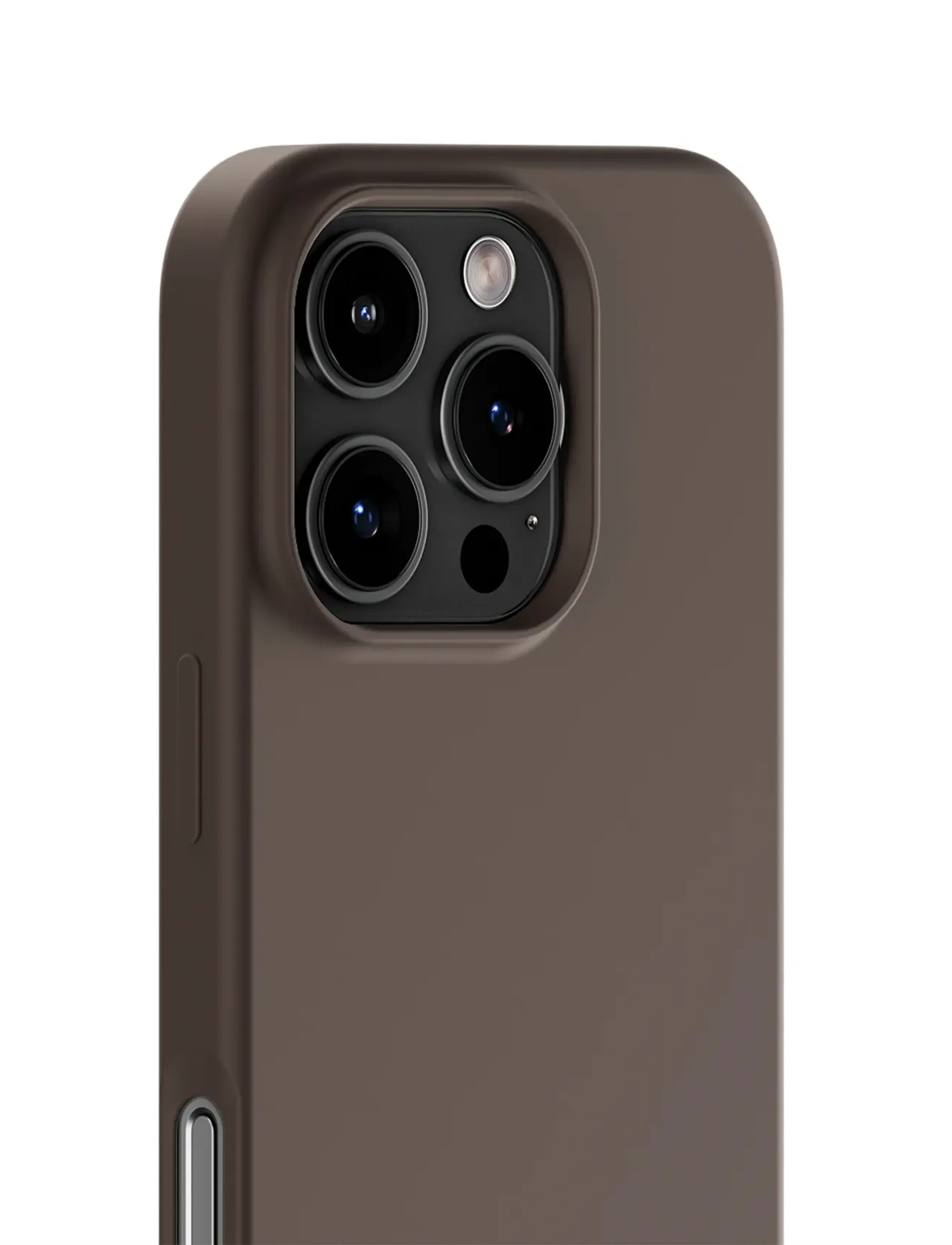 Holdit - Silicone Case iPhone 16 Pro Max - telefonide ümbrised - chocolate - 3