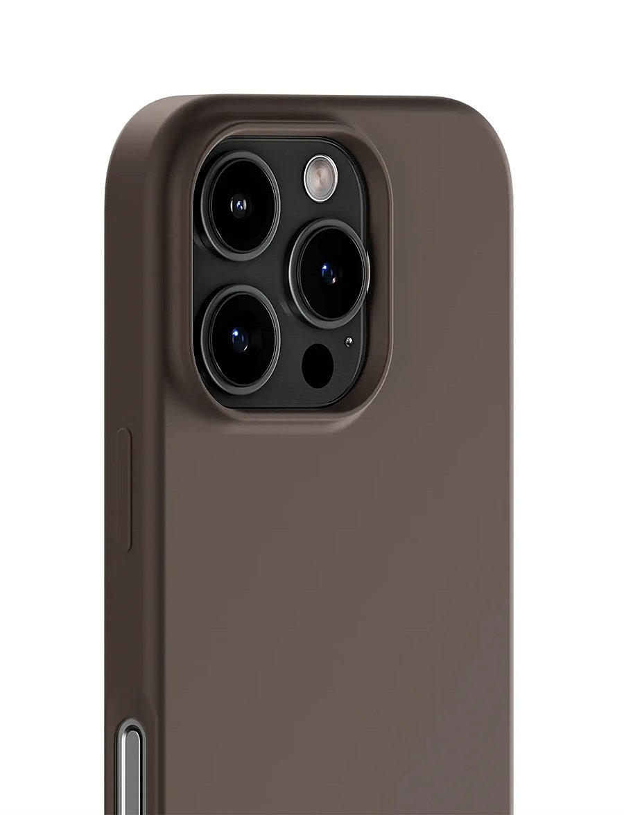 Holdit - Silicone Case iPhone 16 Pro Max - telefonide ümbrised - chocolate - 3