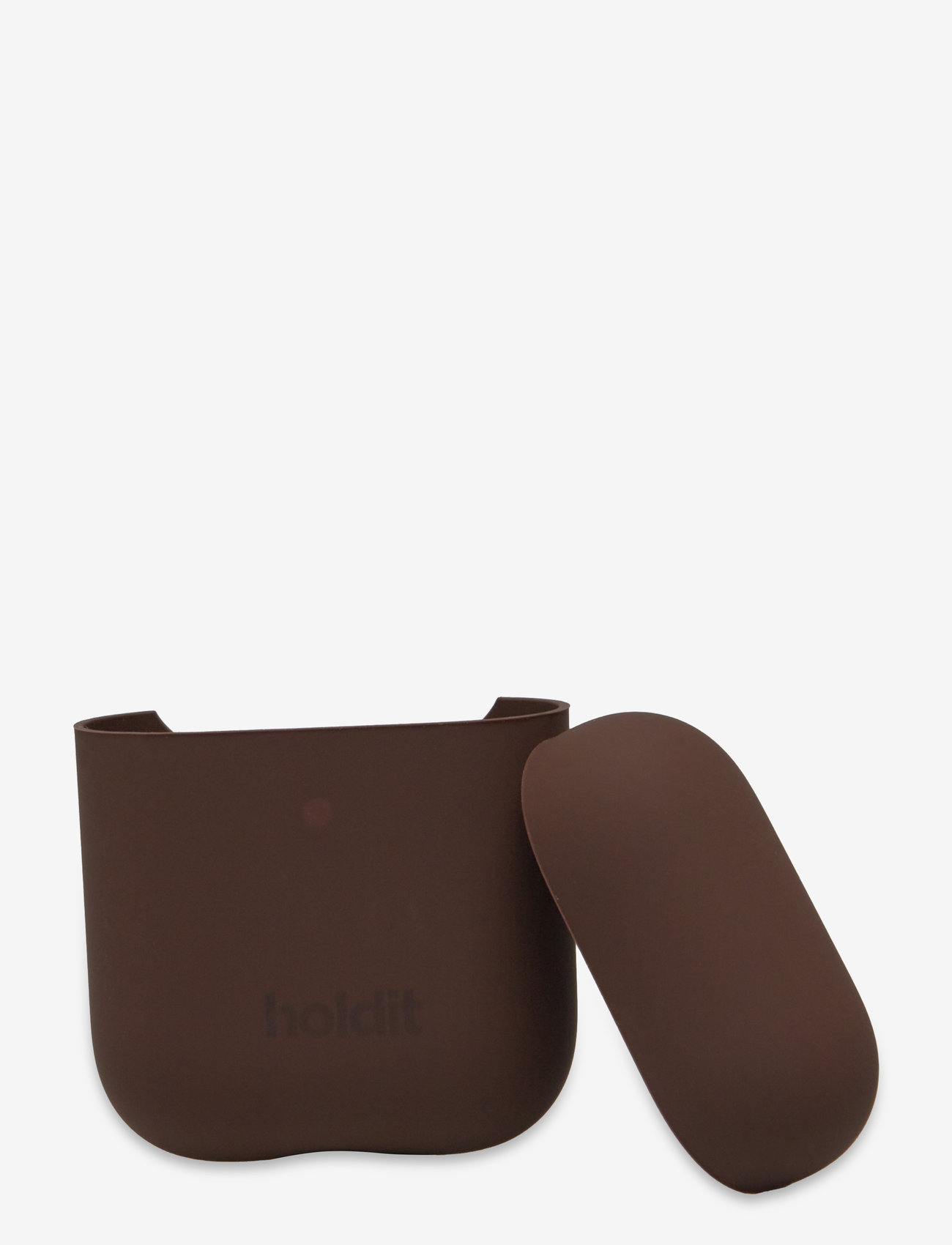Holdit - Silicone Case Airpods 1&2 - airpods-skal - chocolate - 0