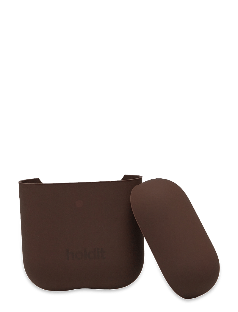 Holdit - Silicone Case Airpods 1&2 - airpods-skal - chocolate - 0