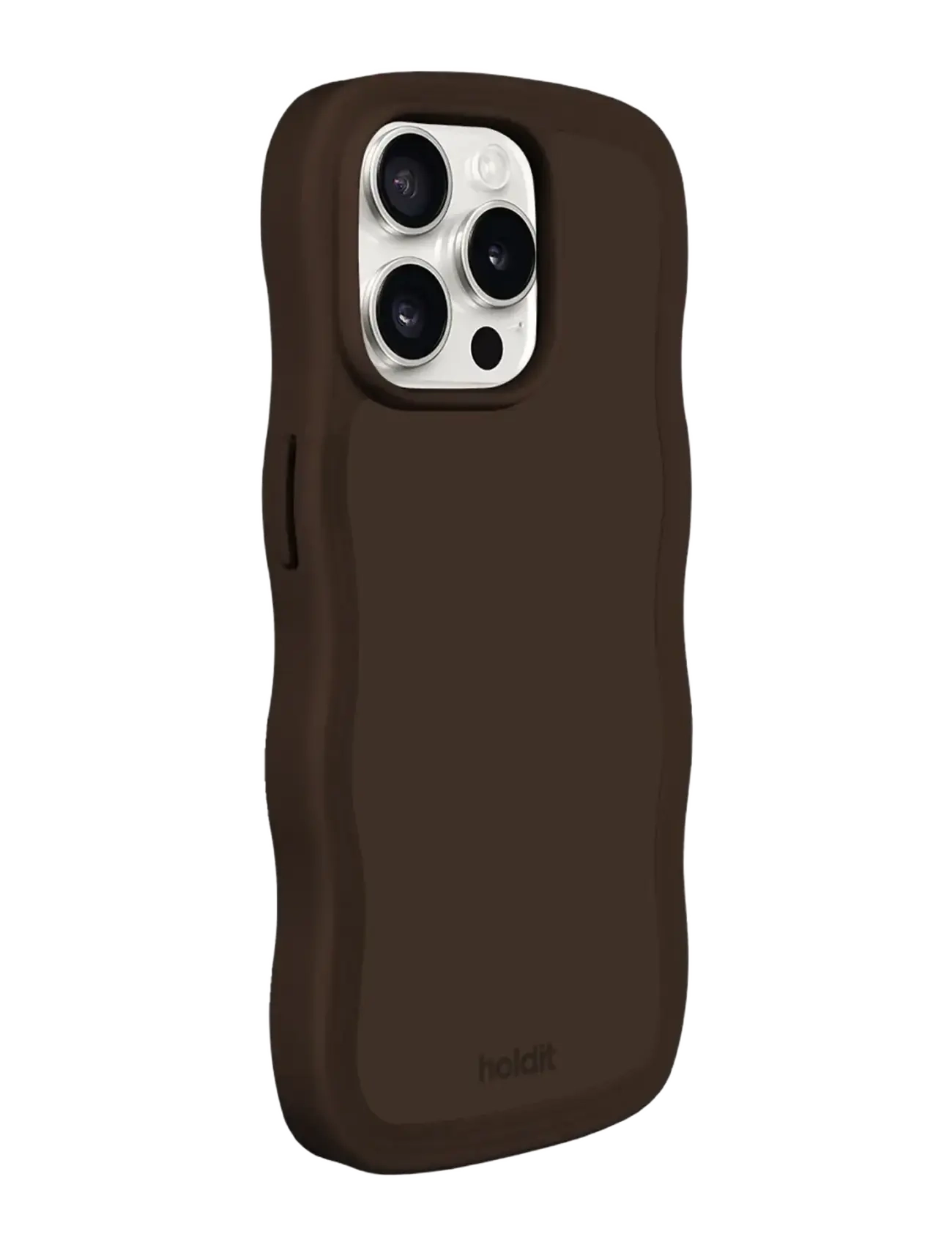Holdit - Wavy Case iPhone 14 Pro Max - telefonide ümbrised - chocolate - 1
