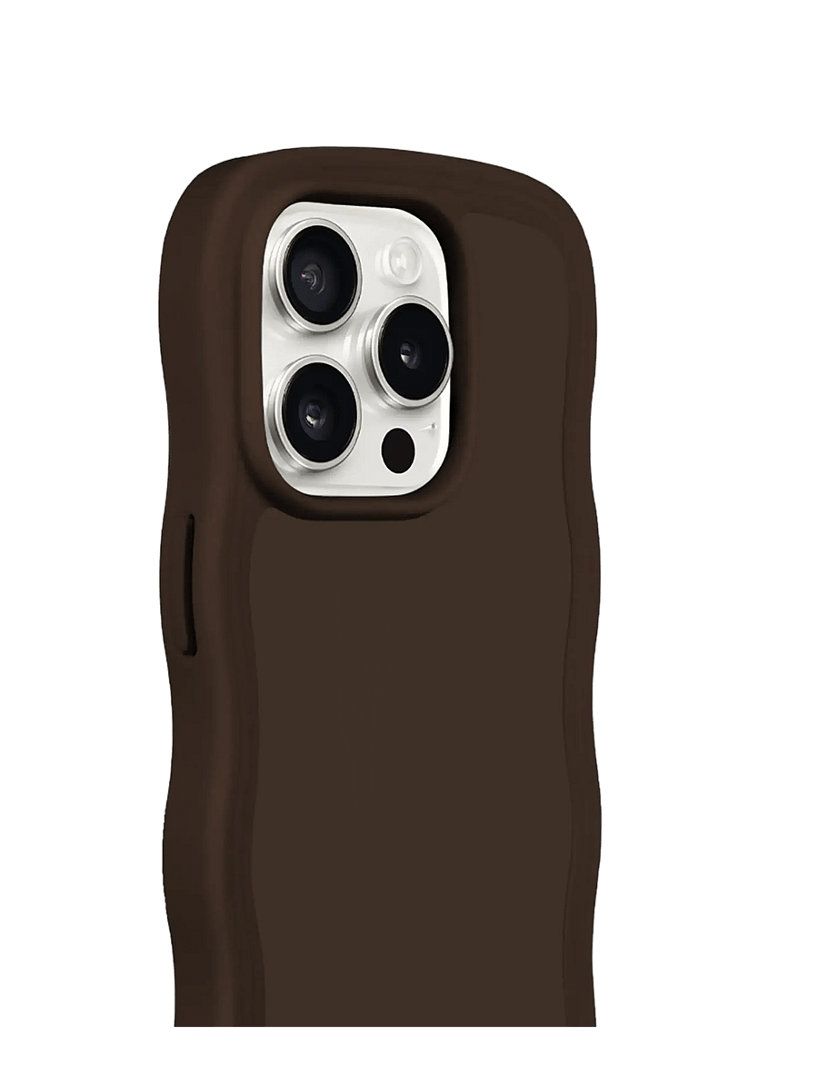 Holdit - Wavy Case iPhone 14 Pro Max - telefonide ümbrised - chocolate - 3