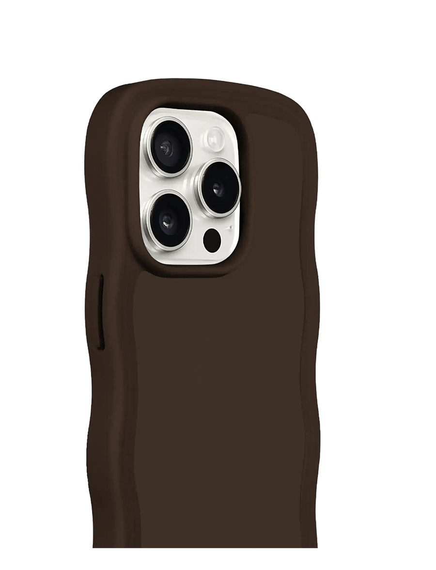 Holdit - Wavy Case iPhone 15 Pro Max - telefonide ümbrised - chocolate - 2