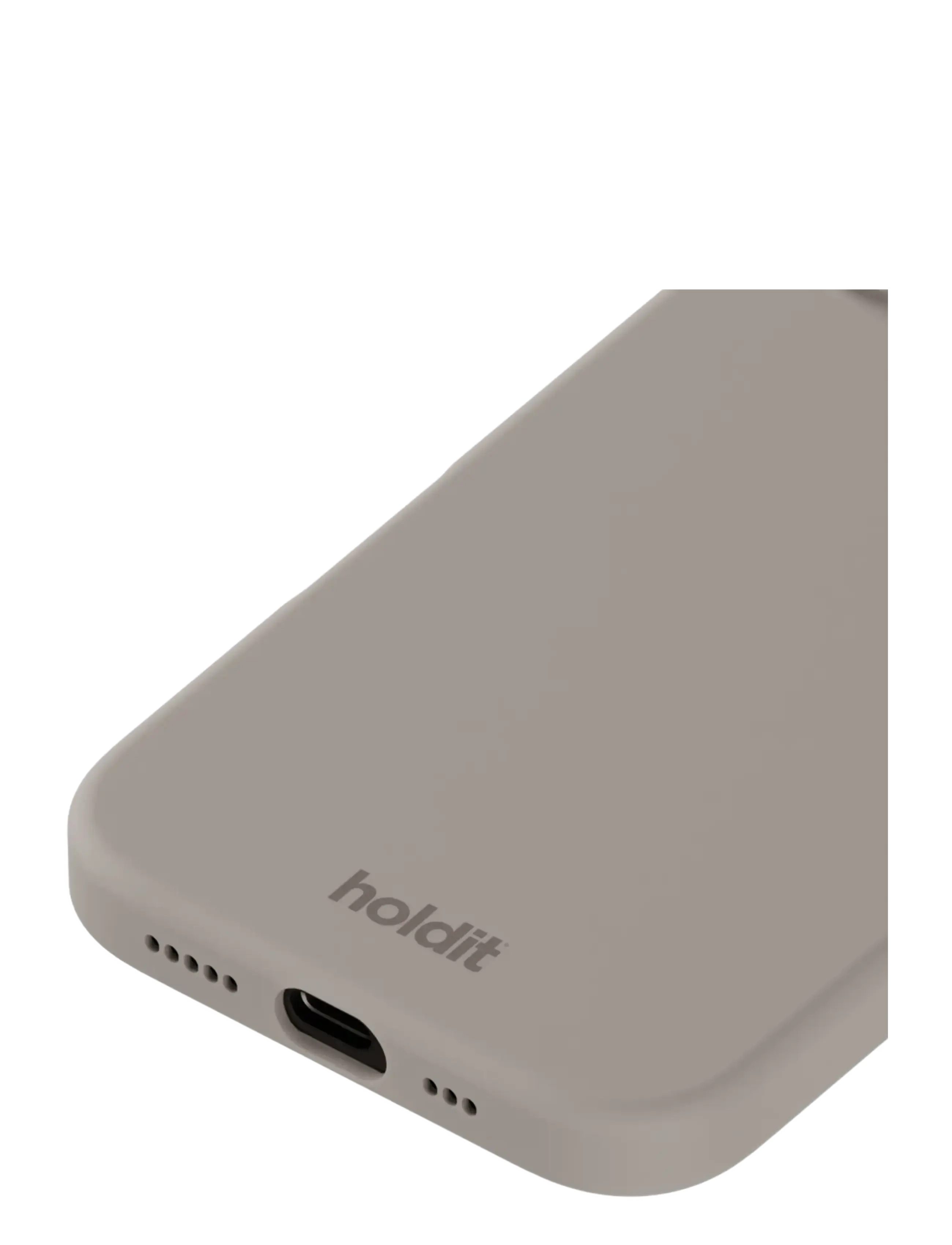 Holdit - Silicone Case iPhone 16 - telefonide ümbrised - taupe - 2