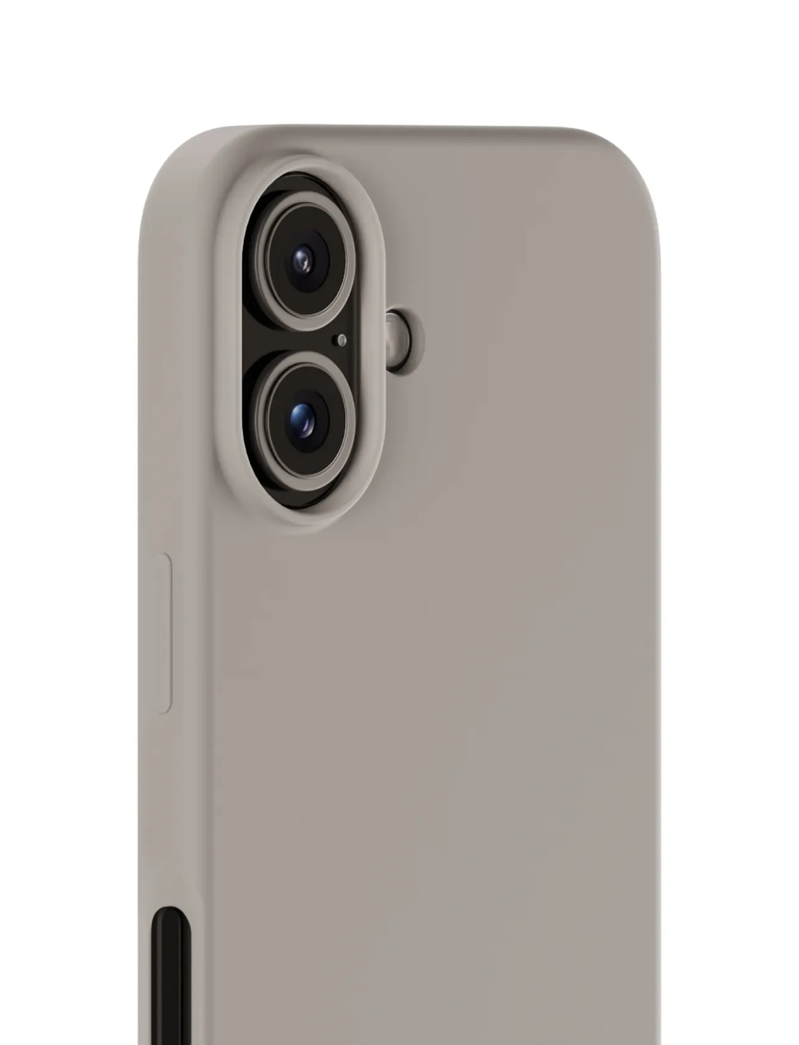 Holdit - Silicone Case iPhone 16 - telefonide ümbrised - taupe - 3