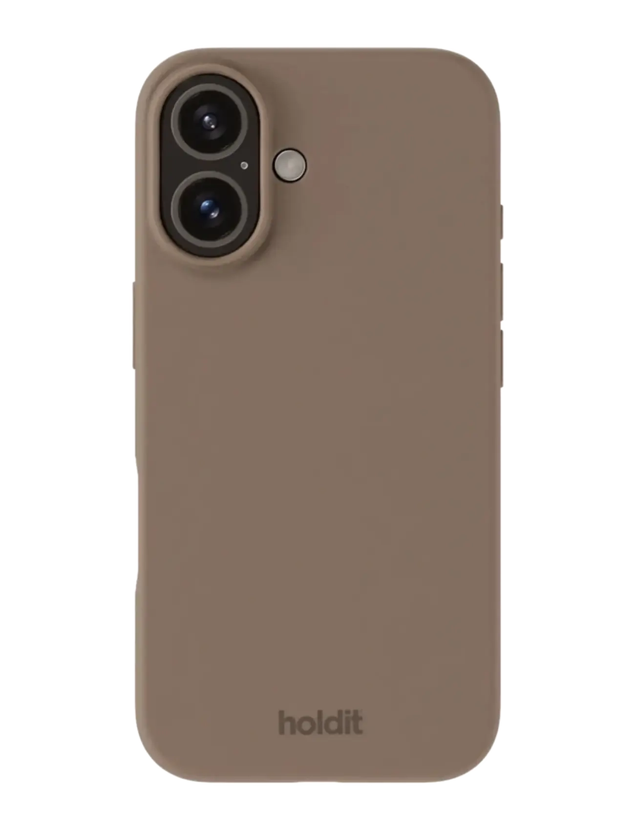 Holdit Silicone Case Mocha Brown, Mænd, Silikone Telefoncover, Brun, Str: IPHONE 16